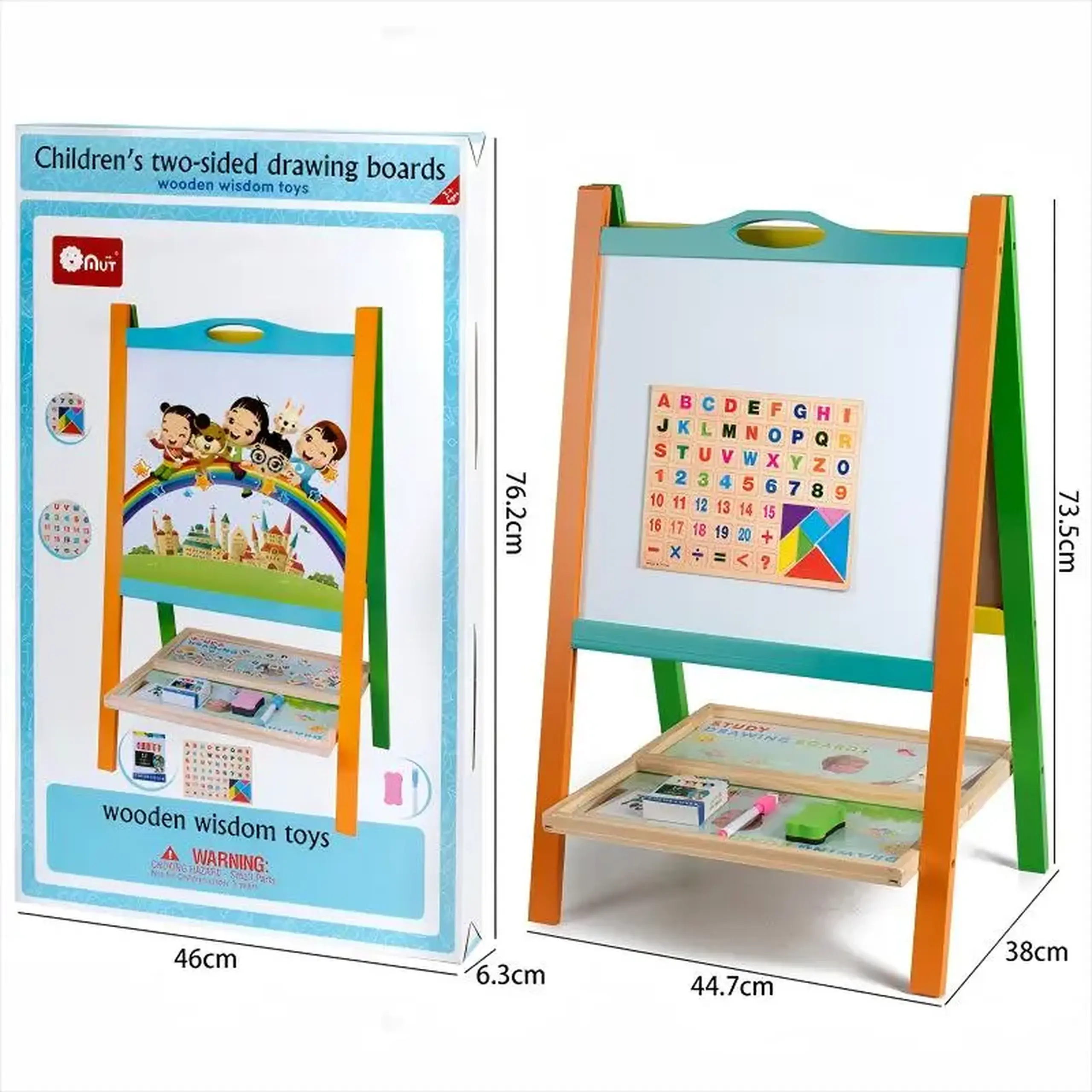 Tabla din lemn cu accesorii