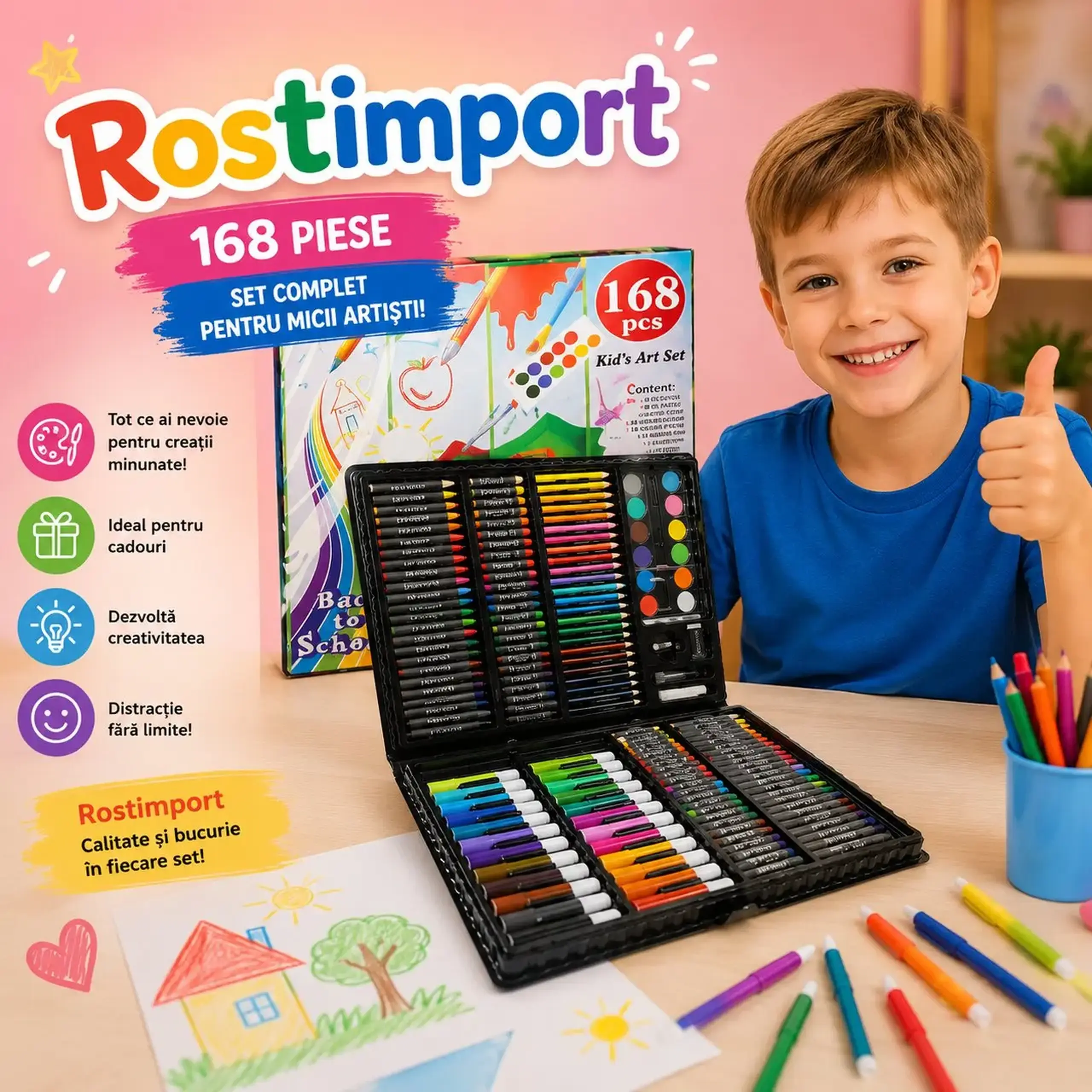 Set birotica (168pcs)