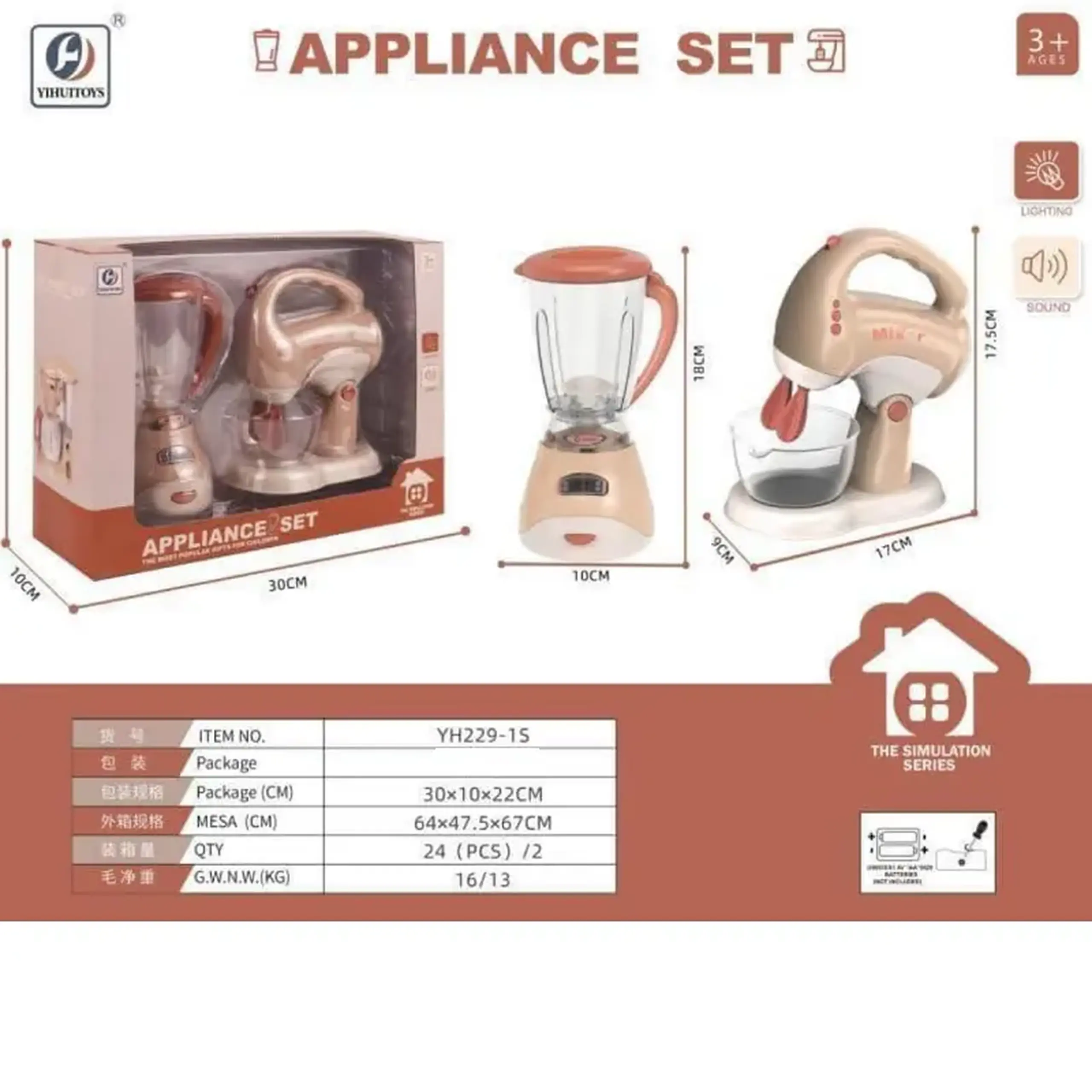 Set electrocasnice cu accesorii