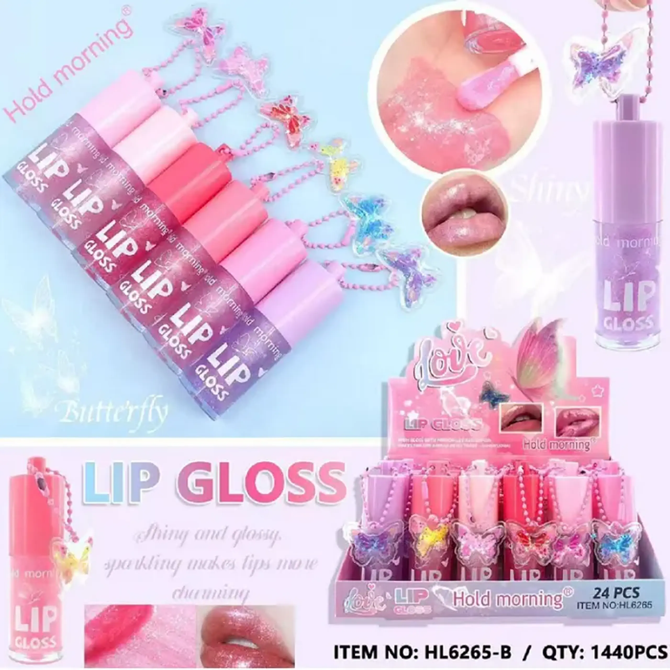 Set cosmetica ruj (24 buc)