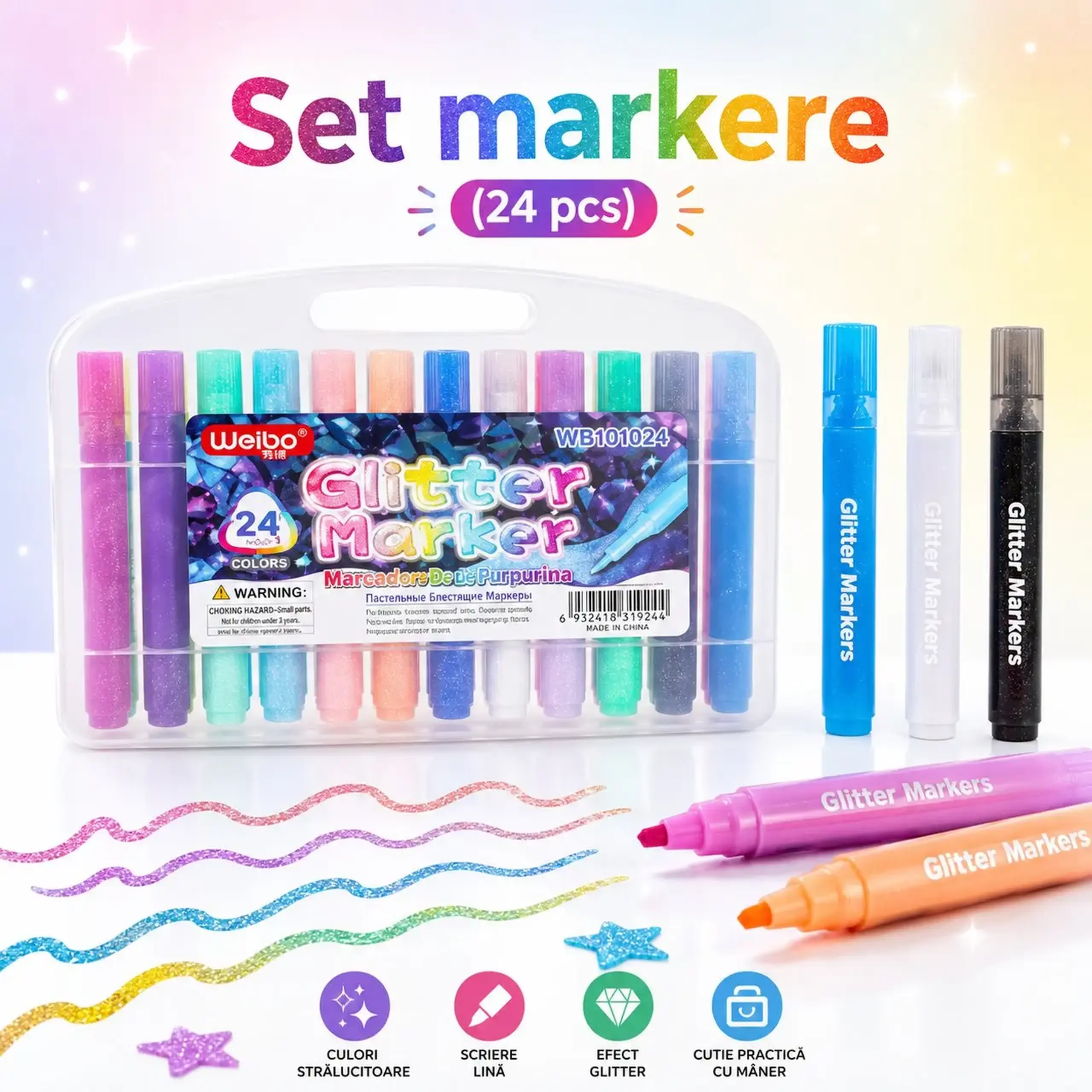 Set markere (24 pcs)