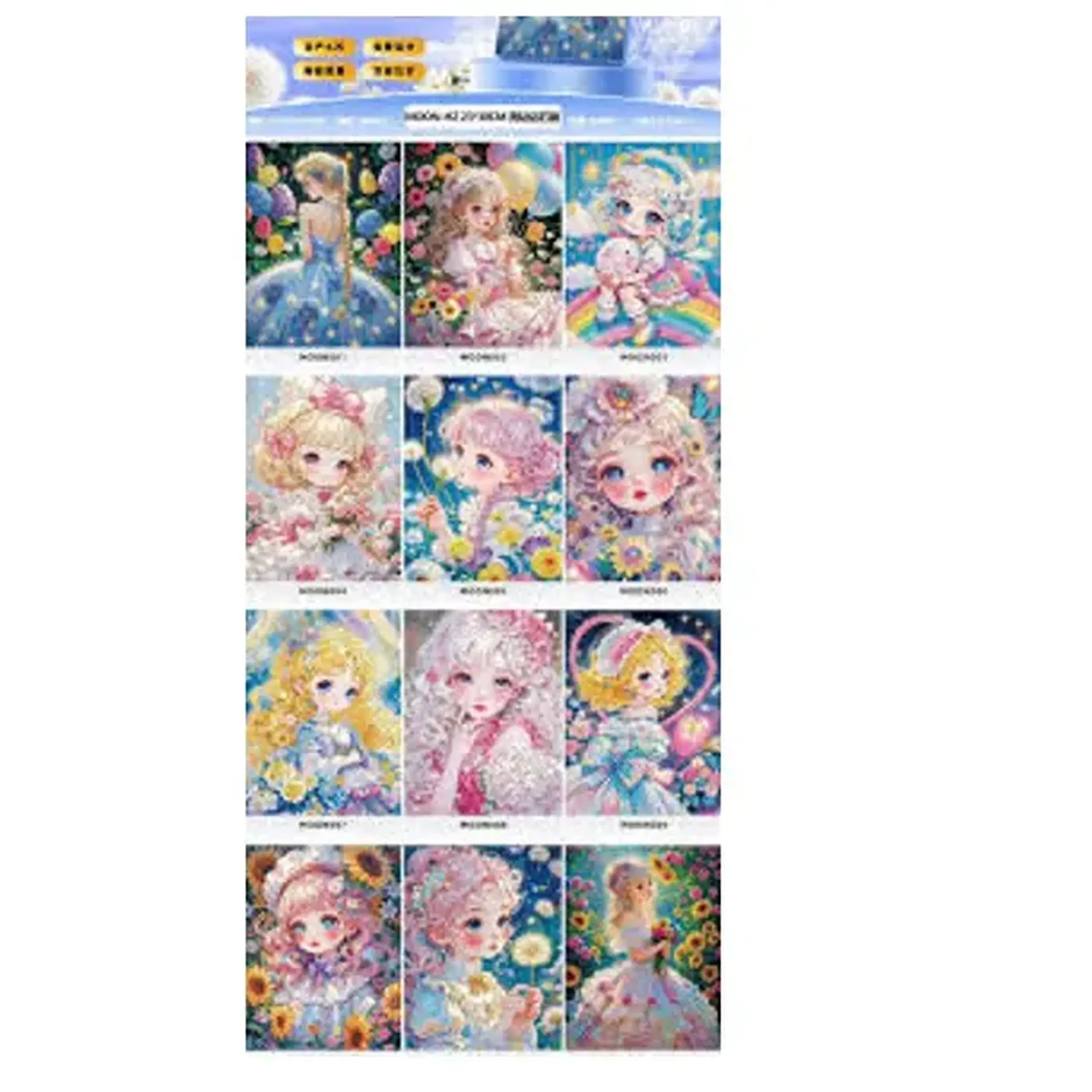 Diamond mosaic