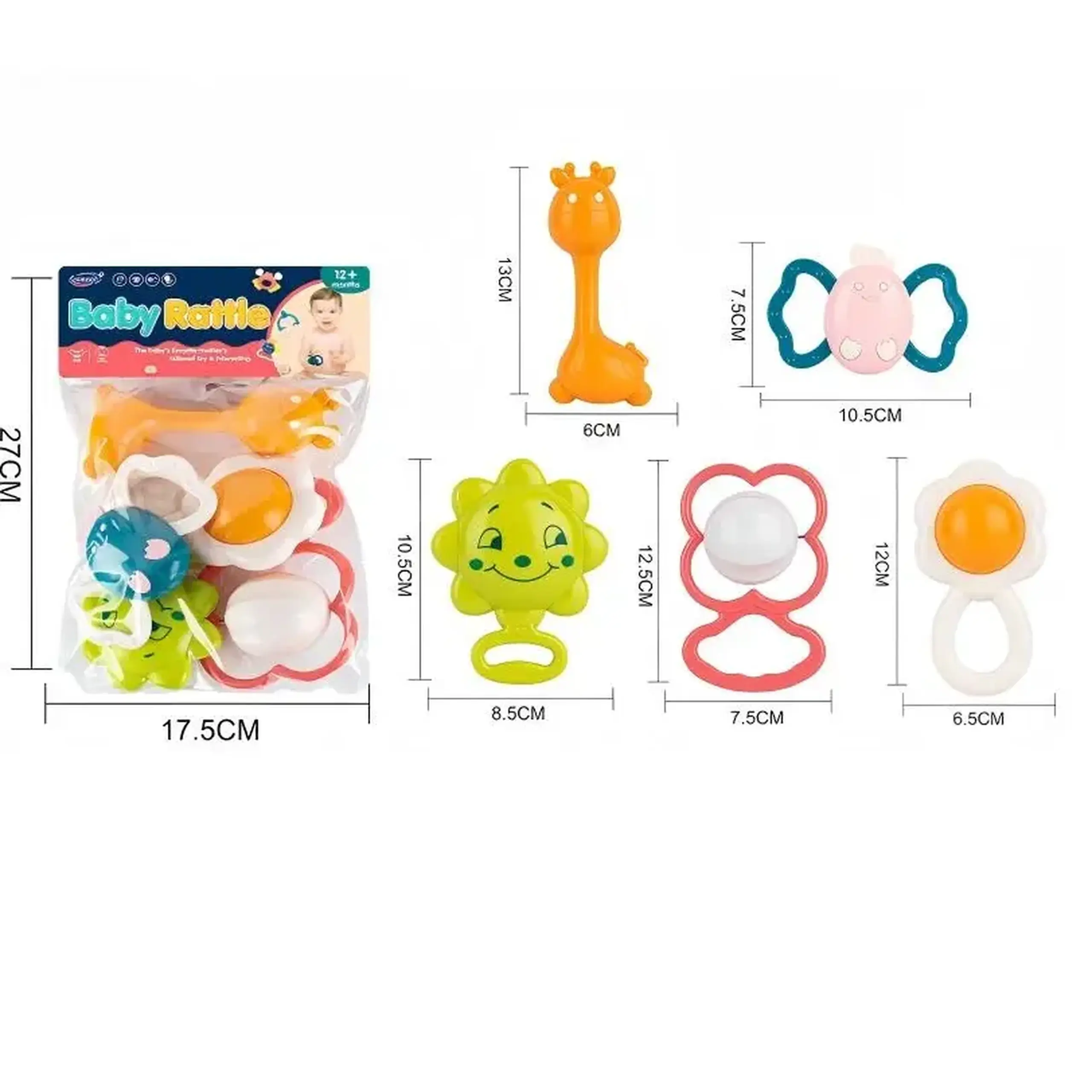 Set jucarii sunatoare (5pcs)