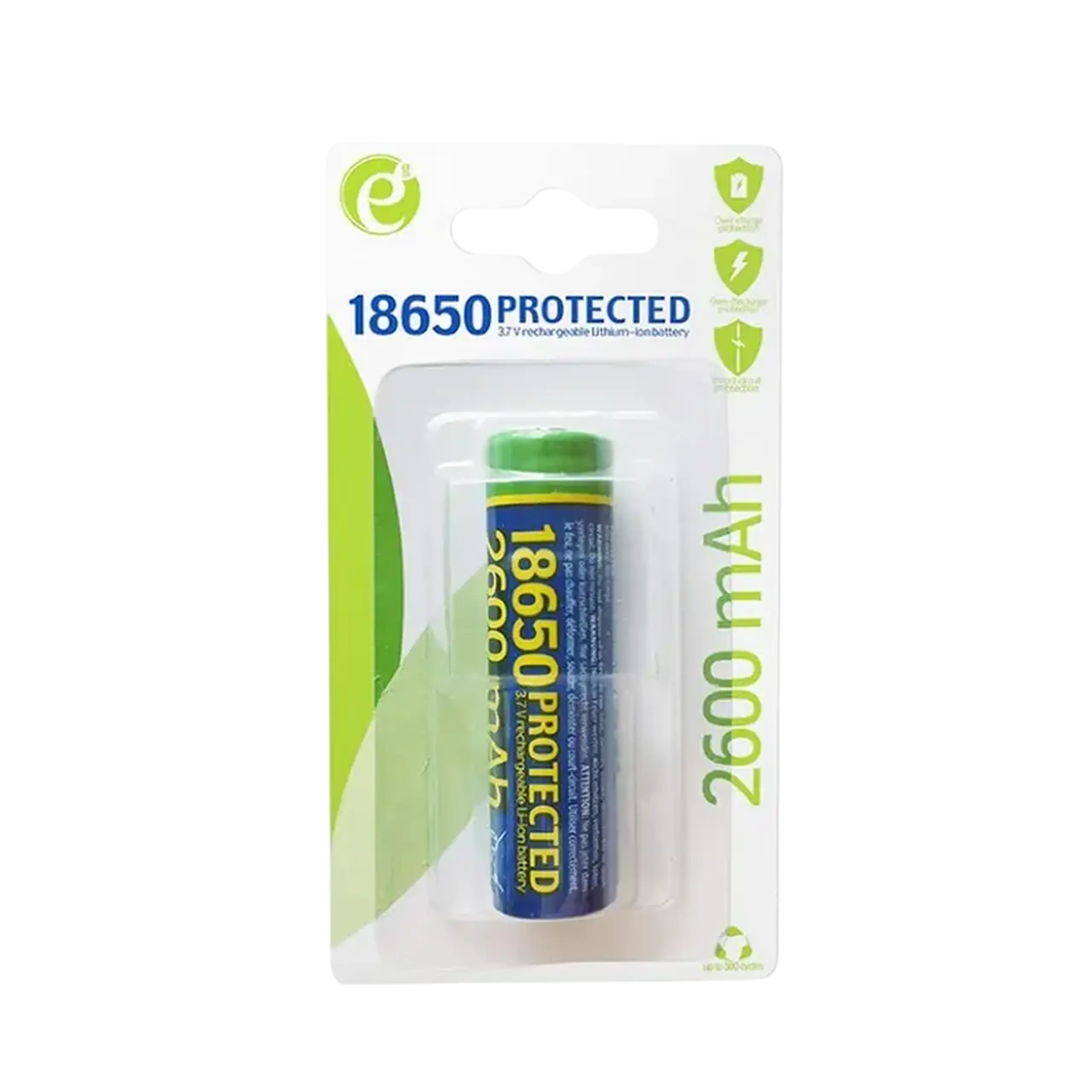 Baterii Energenie EG-BA-18650/2600, 2600mAh, 1buc.