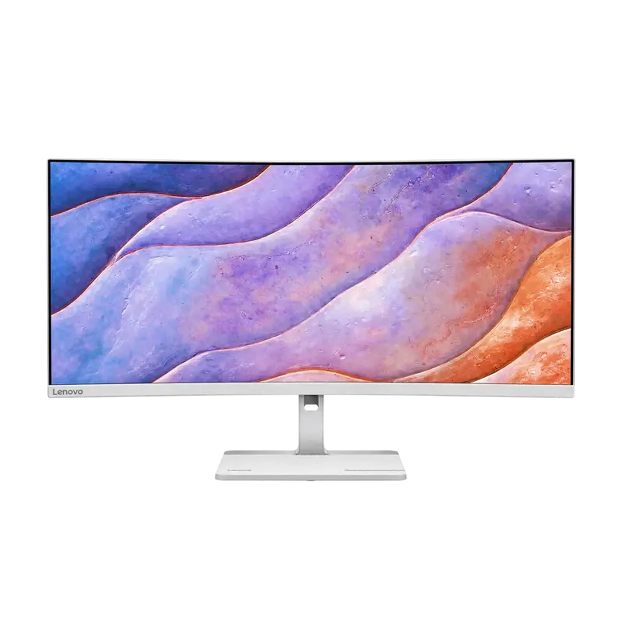 34" Monitor de birou Lenovo L34W-4C, VA 3440x1440 WQHD, Alb