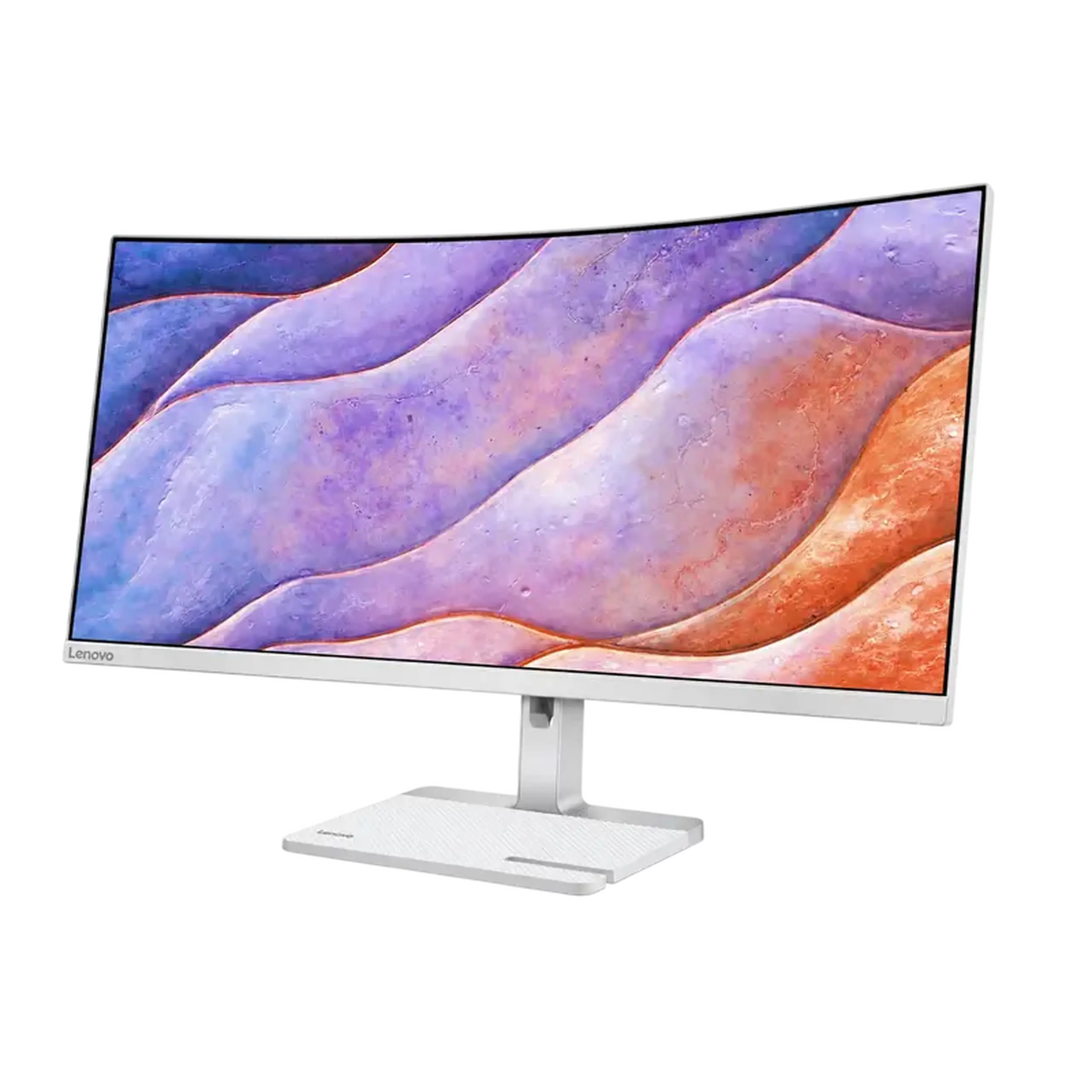 34" Monitor de birou Lenovo L34W-4C, VA 3440x1440 WQHD, Alb