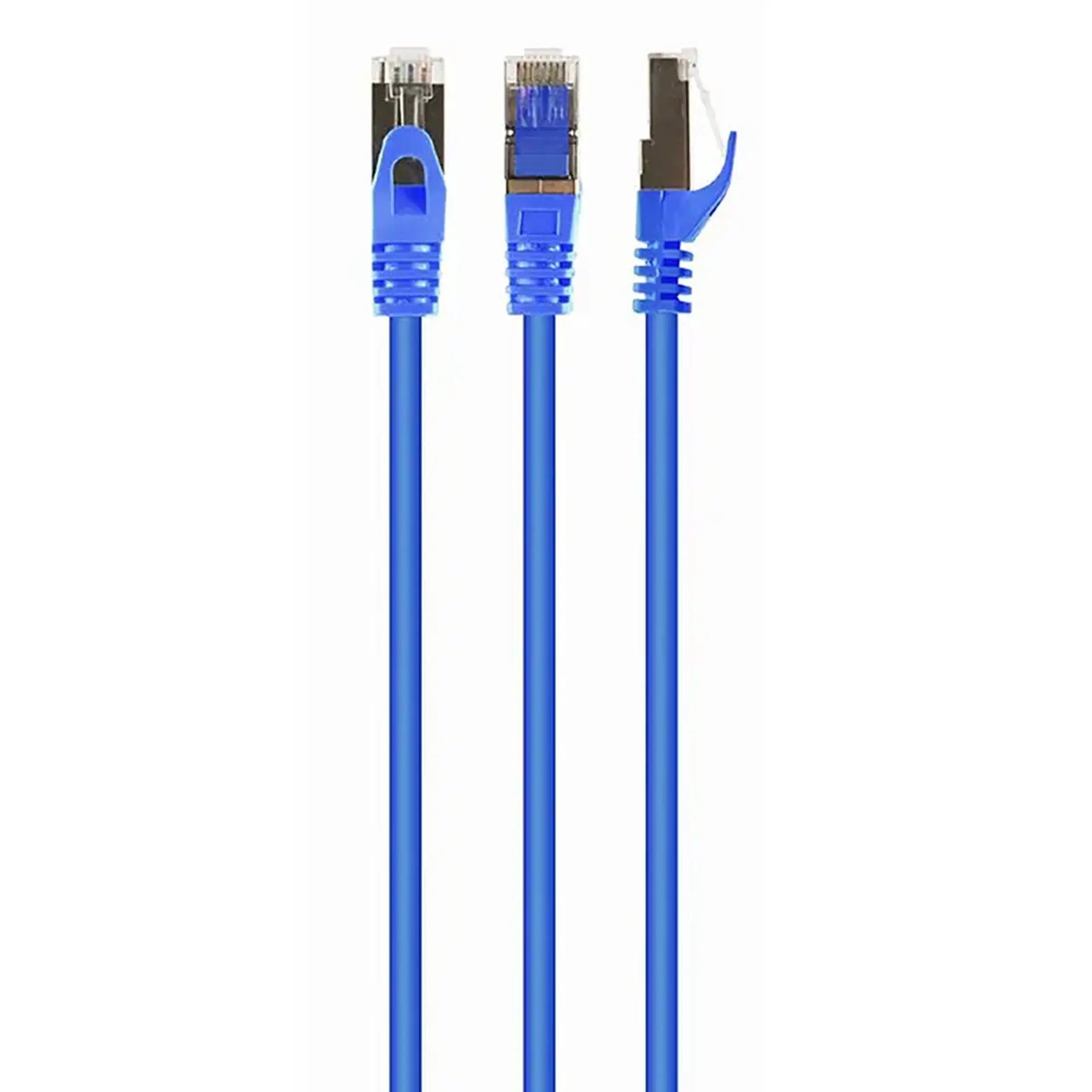 Patch cord Cablexpert PP6-2M/B, Cat6 FTP, 2m, Albastru