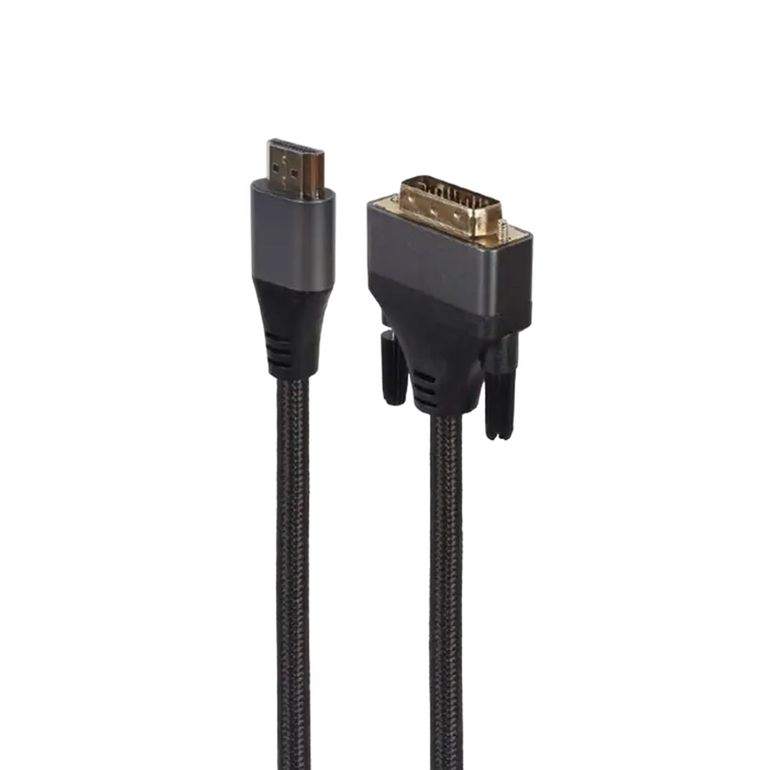 Adaptor Video Cablexpert CC-HDMI-DVI-4K-6, HDMI (M) - DVI-I (M), 1,8m, Negru