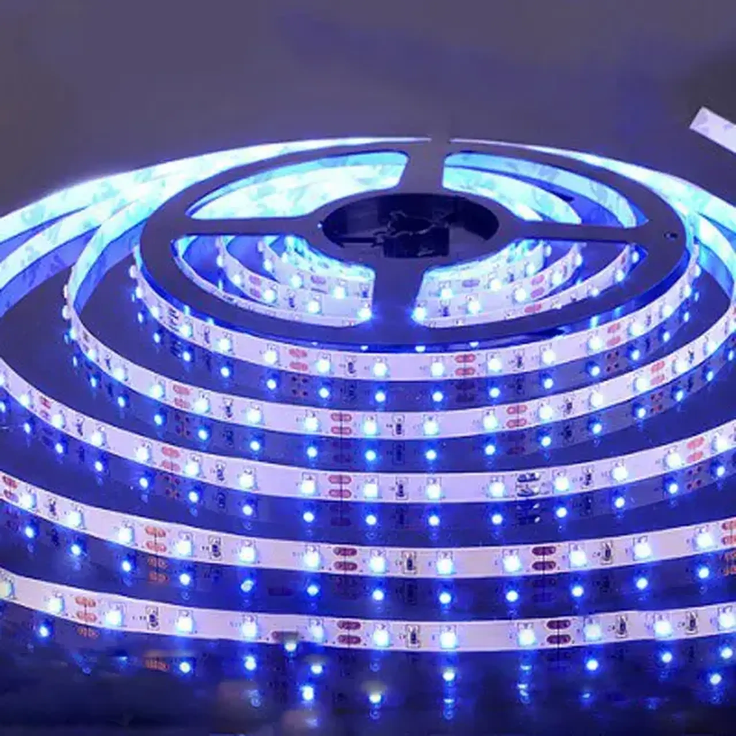 Bandă LED Horoz SMD3528 4.8 W/m 12 V 1440 lm 5 m 1440 lm IP20 - Culoare Albastru