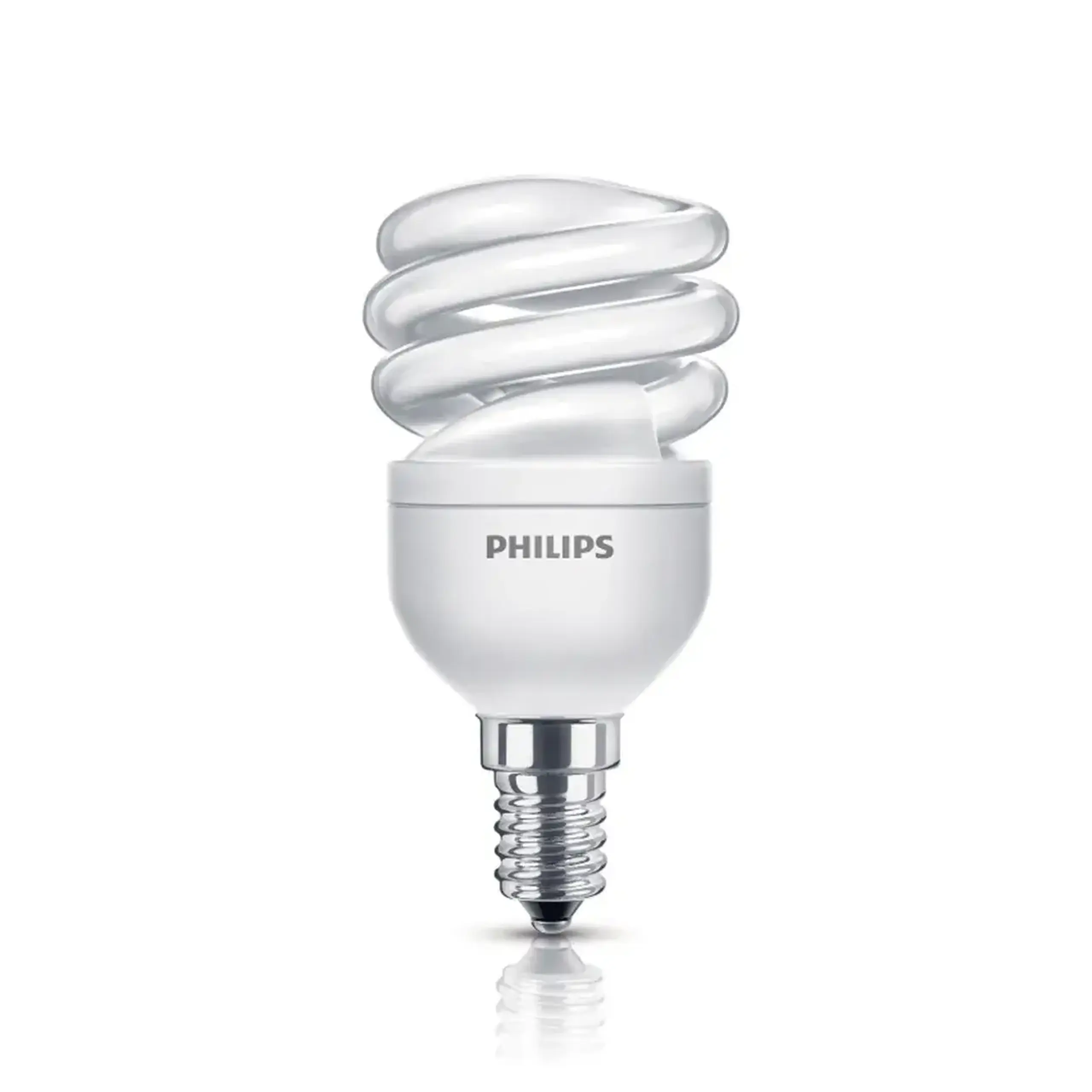 Bec econom Philips Twister WW 8 W E14 2700 K 220 - 240 V 500 lm 500 lm - Flux luminos (lm) 500 lm