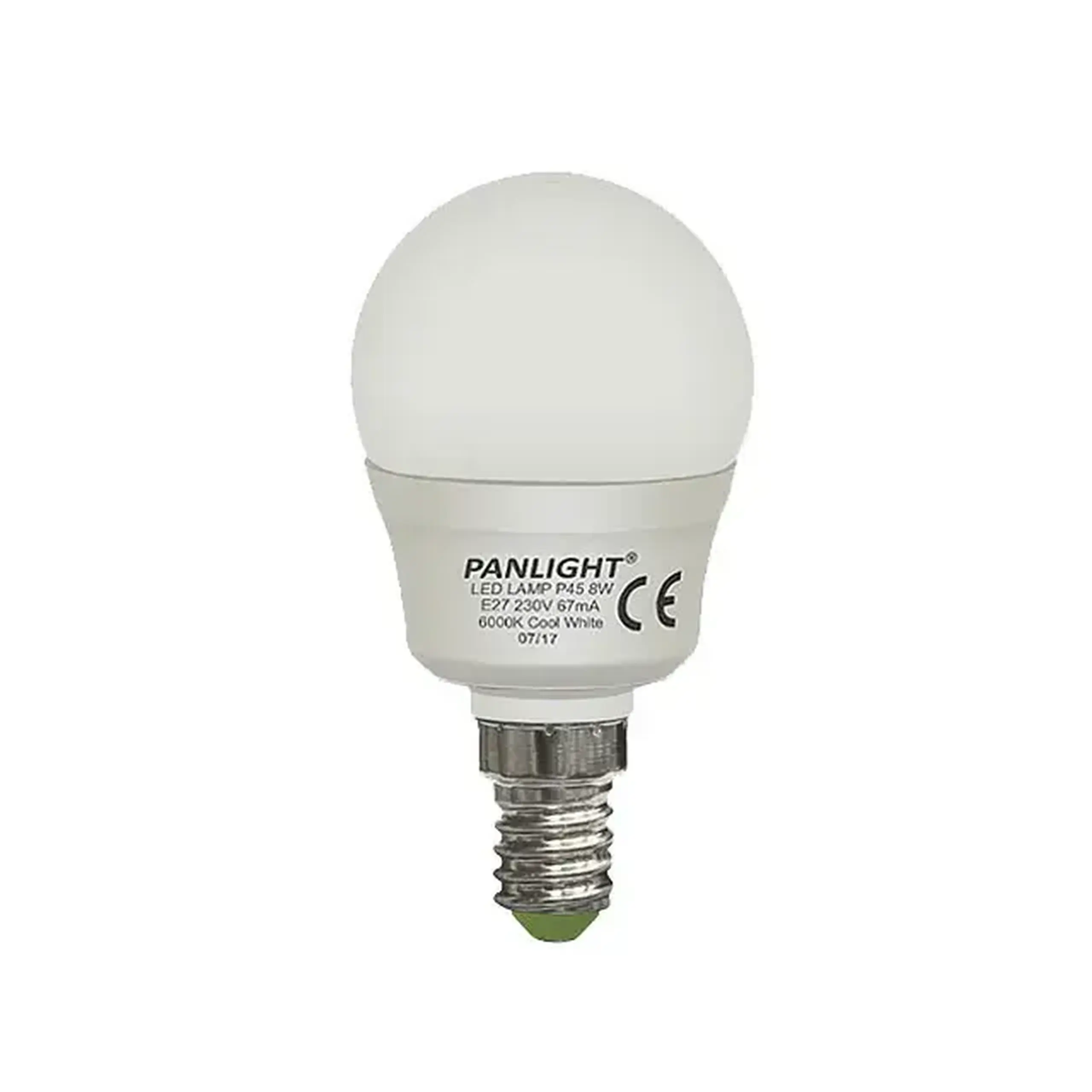 Bec led Panlight P45 8 W E14 6000 K 220 - 240 V
