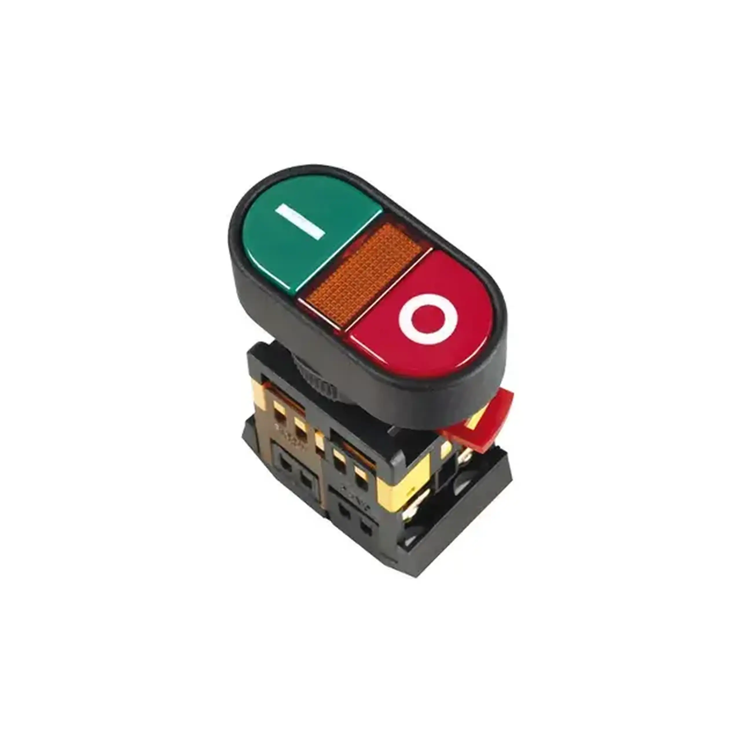 Buton KASAN APBB-22N 1P+1Z 220 V 15 A IP40 roșu/Verde