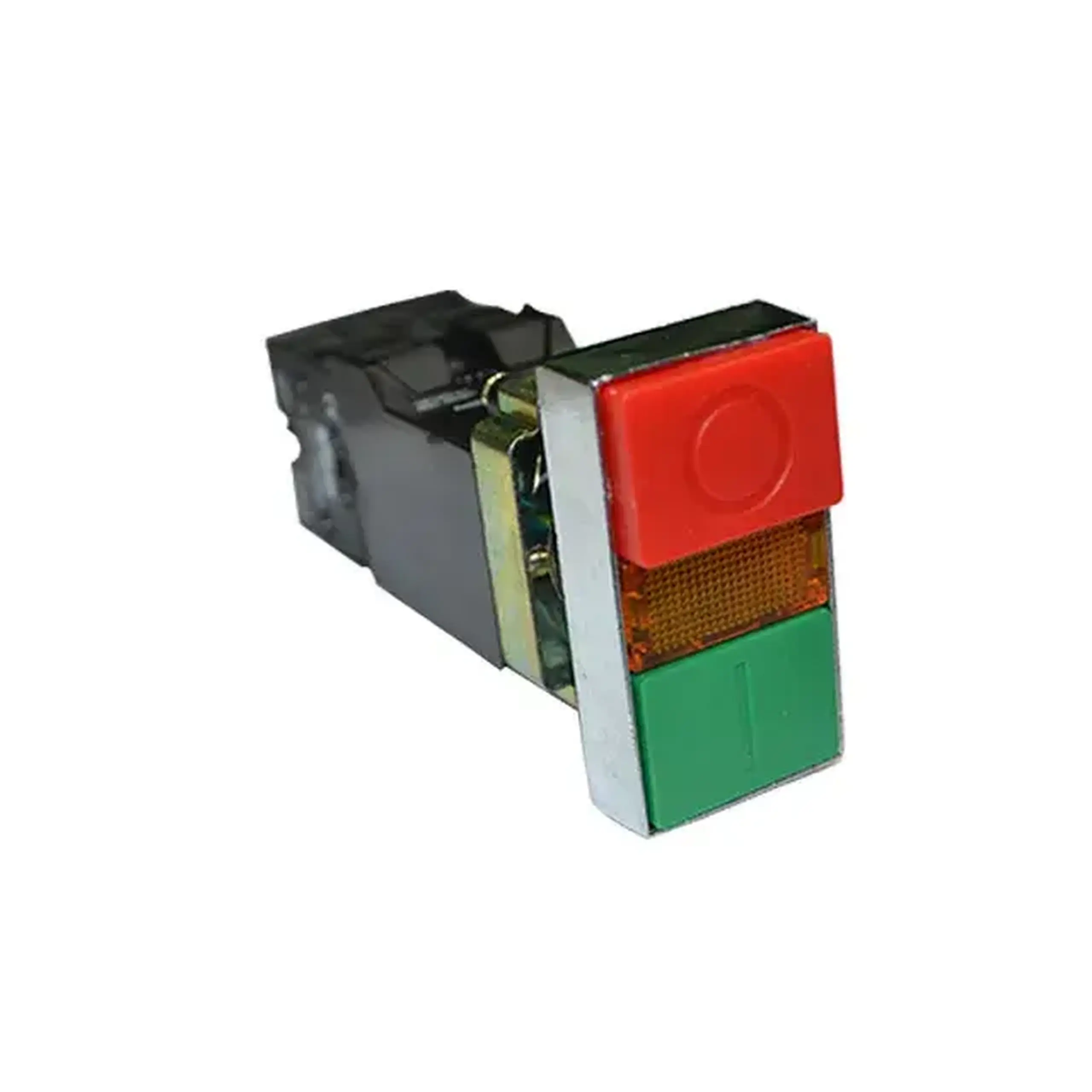 Buton KASAN XB2BW8445 2P 220 V 10 A IP55 roșu/Verde