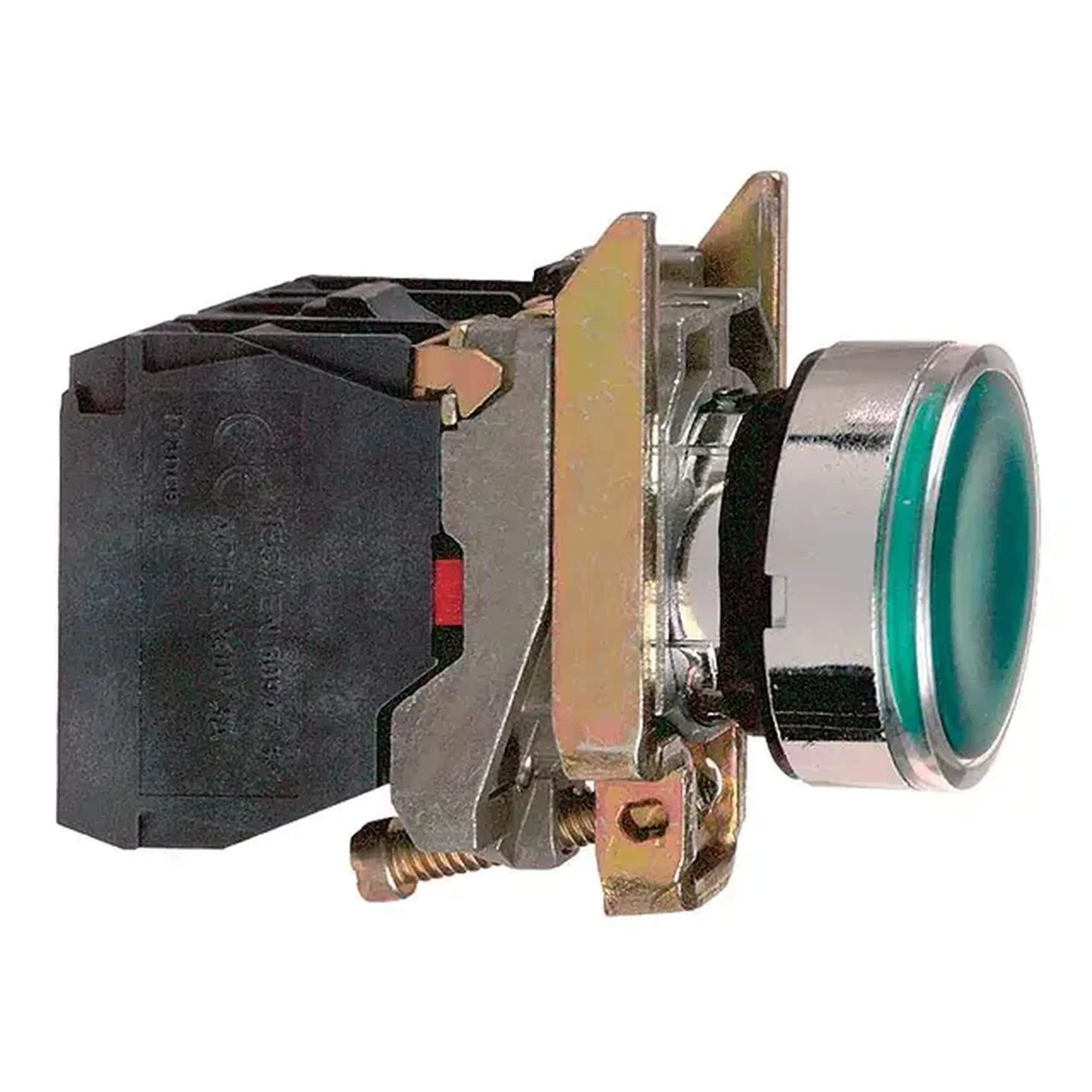 Buton întrerupător KASAN XB4BW33M5 1P 230 V 6 A IP66 verde