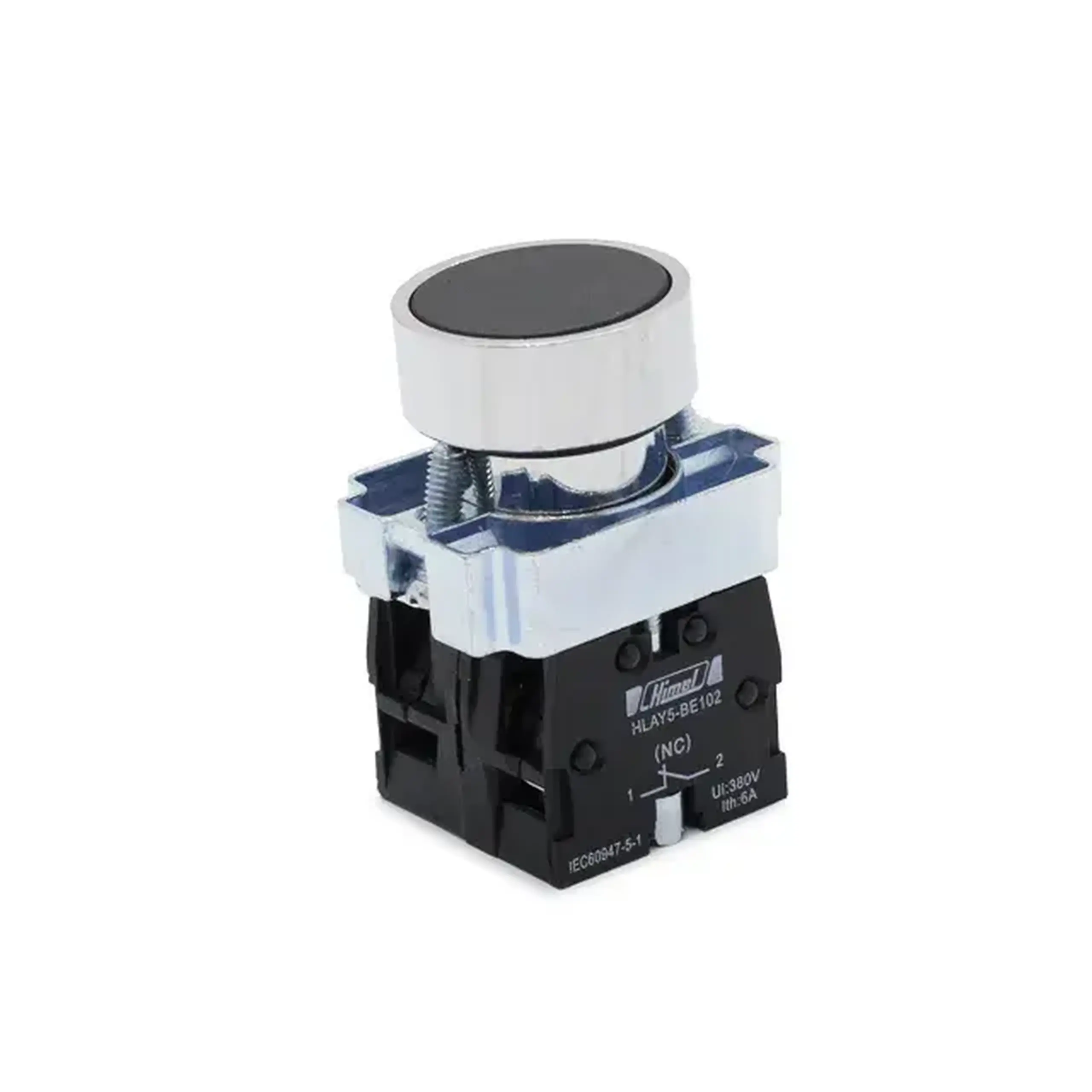 Buton Himel HLAY5BA25 1P 220/380 V 6 A IP40 negru