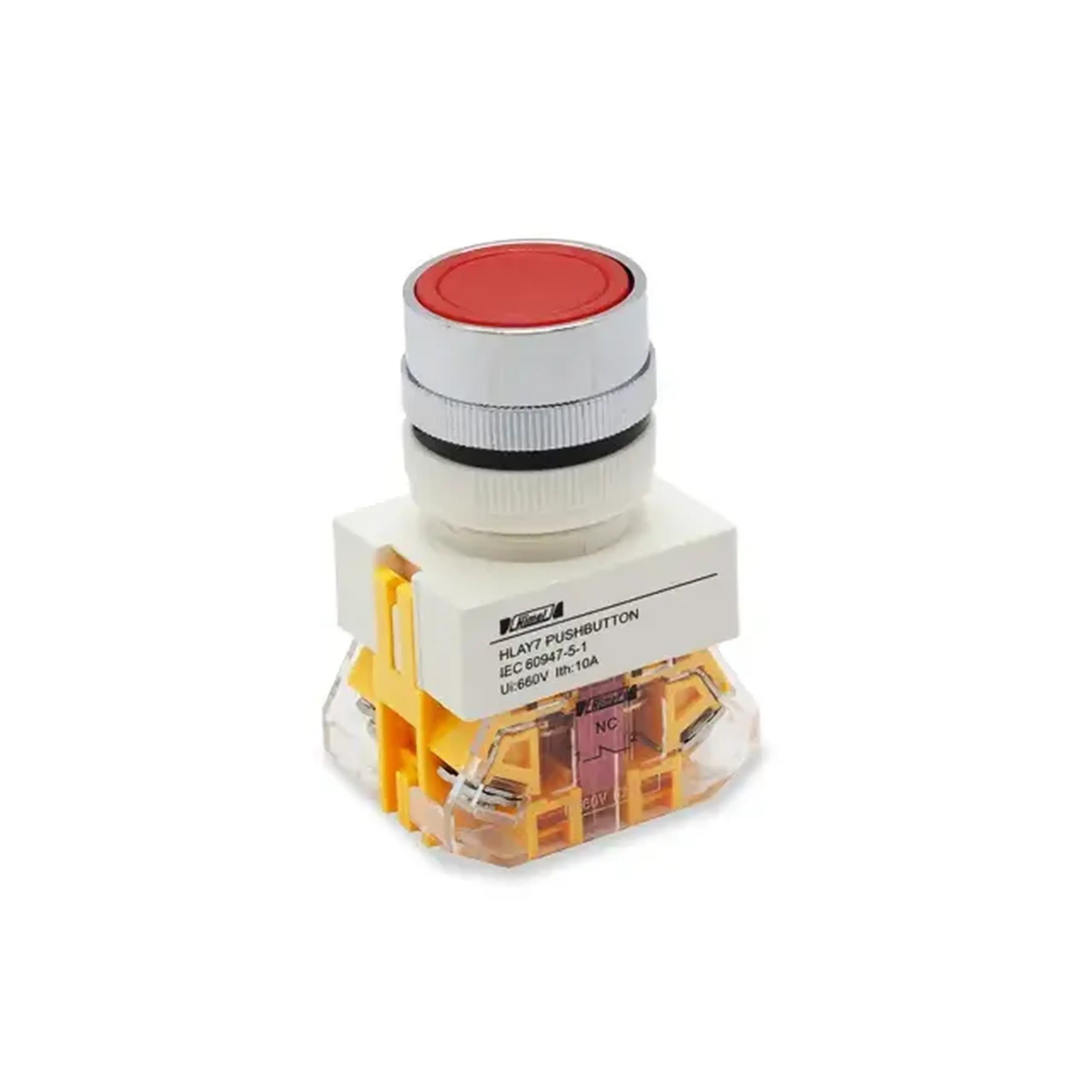 Buton Himel HLAY711BNZS42 1P 380 V 6 A IP40 roșu
