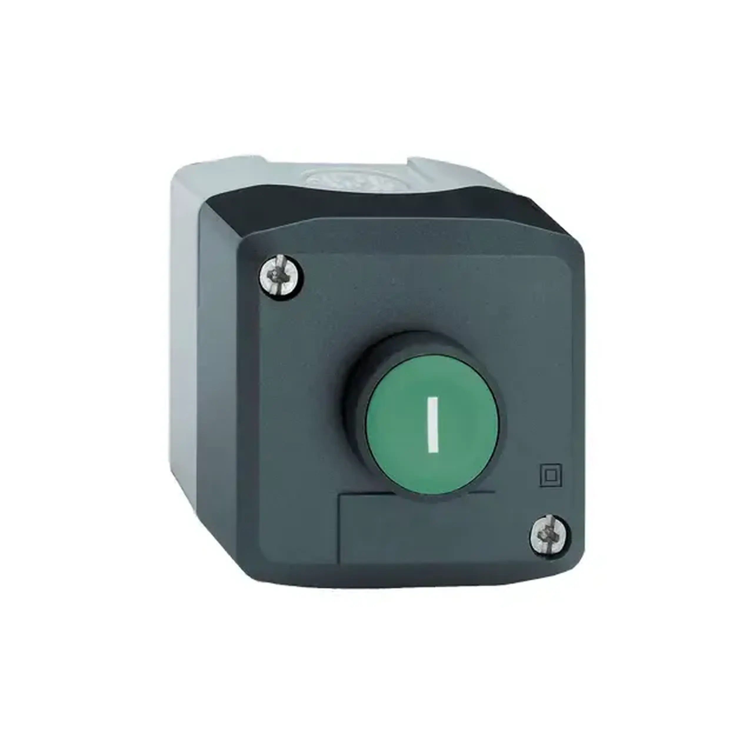 Întrerupător buton KASAN XAL-D102 1P 600 V 10 A IP65 verde