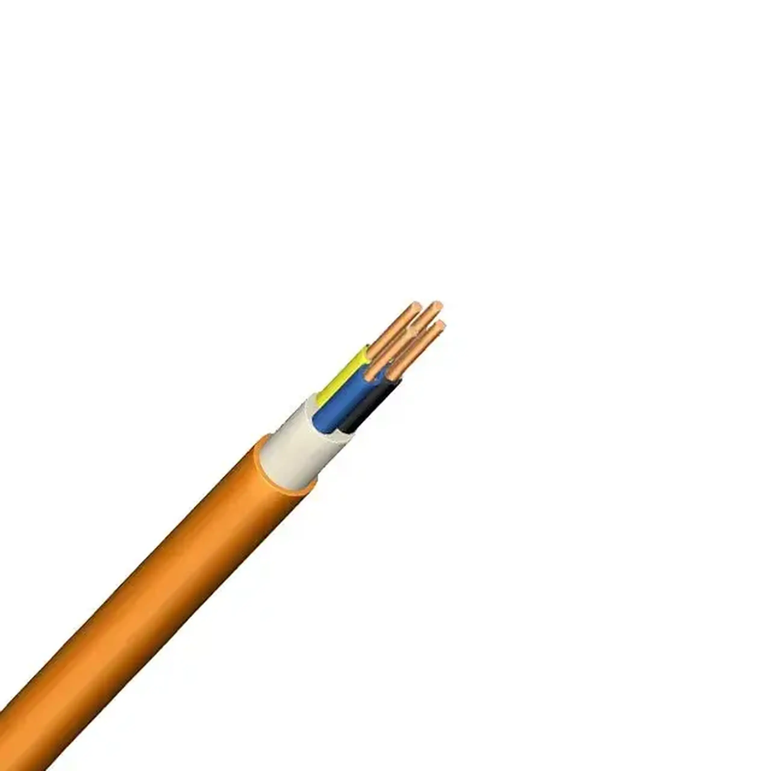 Cablu rezistent la foc HXH-J FE 4 * 1.5 mm² Portocaliu Cupru Eupen - Numărul de fire 4 *
