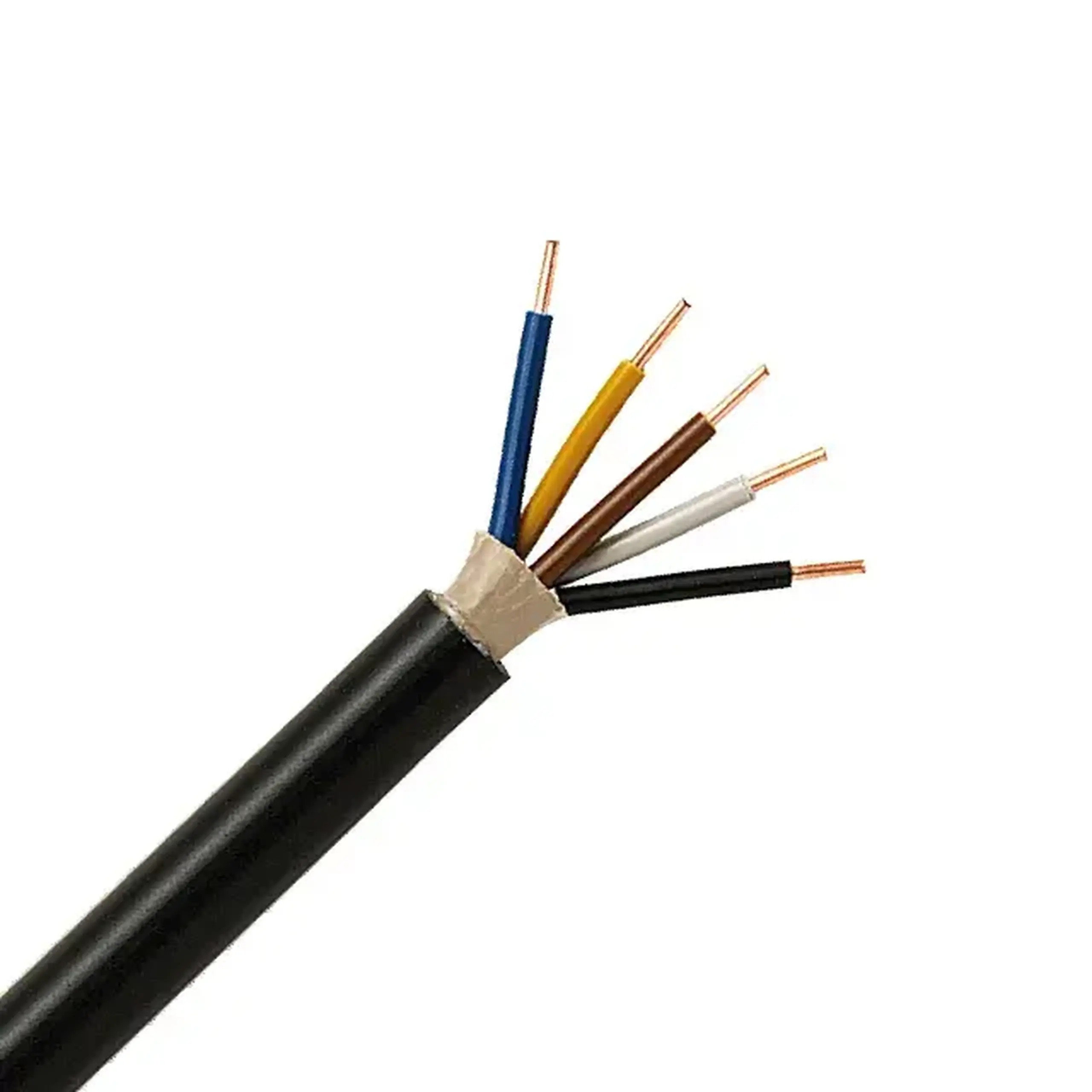 Cablu ITK YNKY 5 * 2.5 mm² negru cupru
