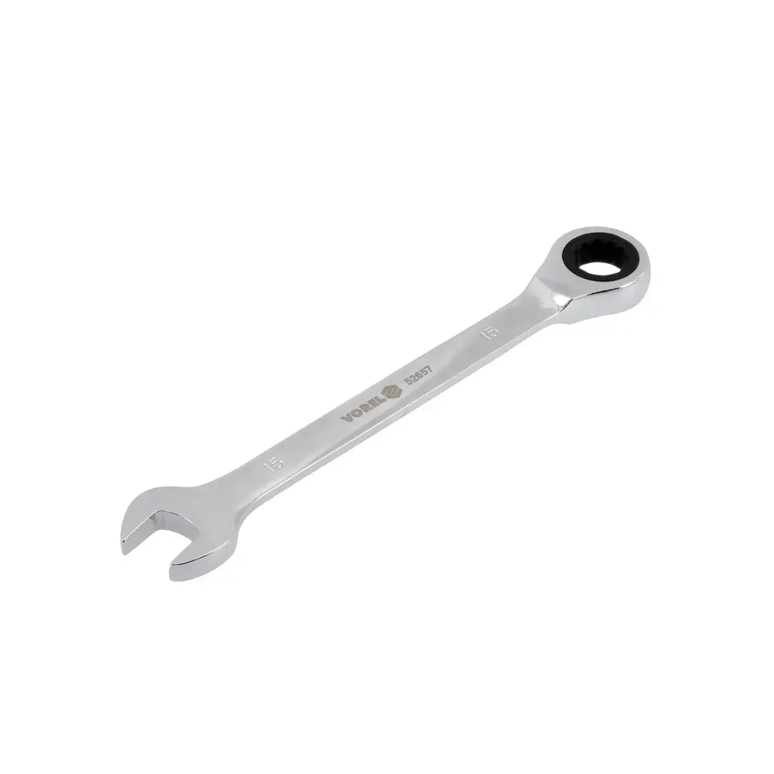 Cheie combinată cu clichet 10 mm Vorel - Mărime cheie 15 mm