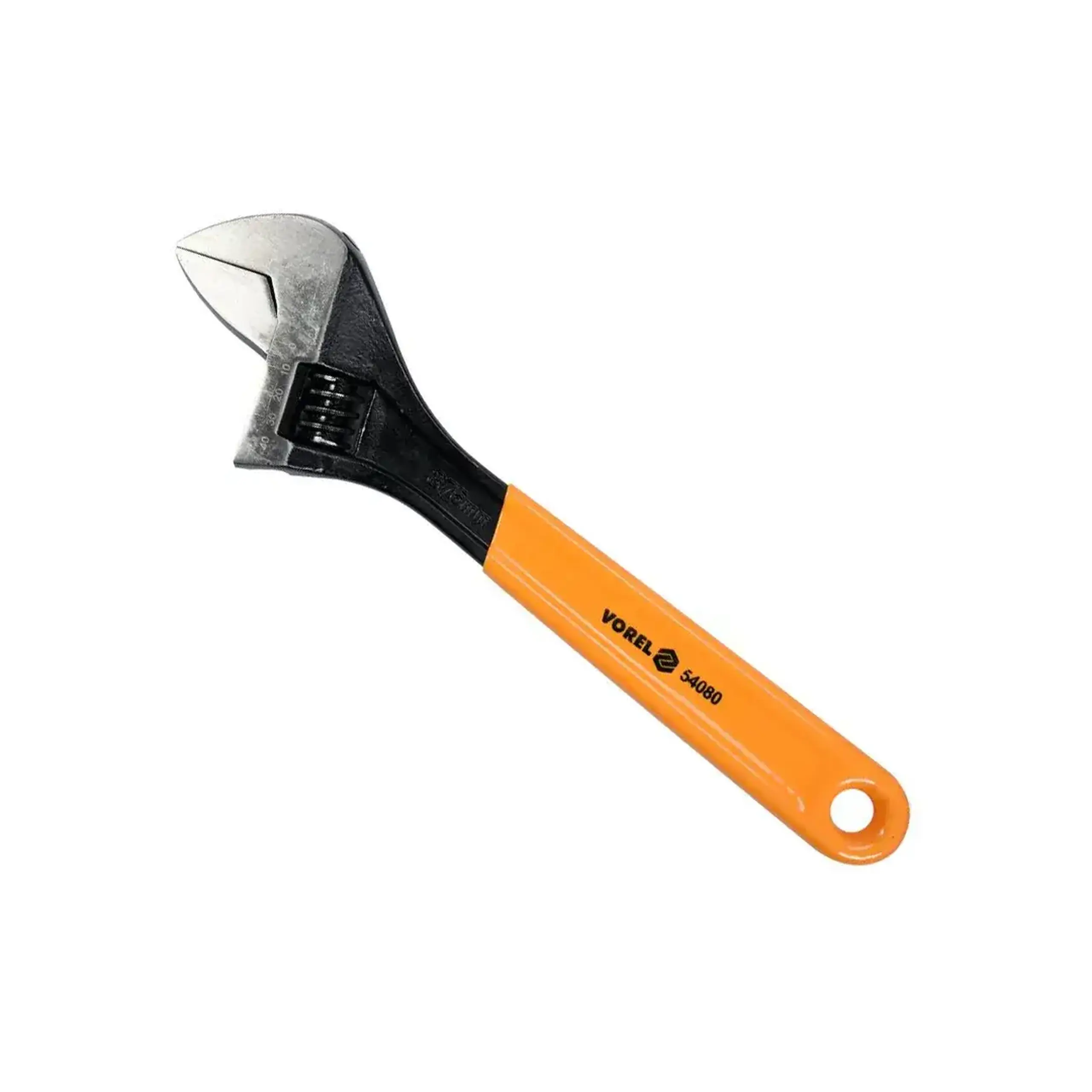 Cheie reglabilă cu mâner de cauciuc 0 - 19 mm 150 mm Vorel - Dimensiuni (L x W x H x Ø) 375 mm