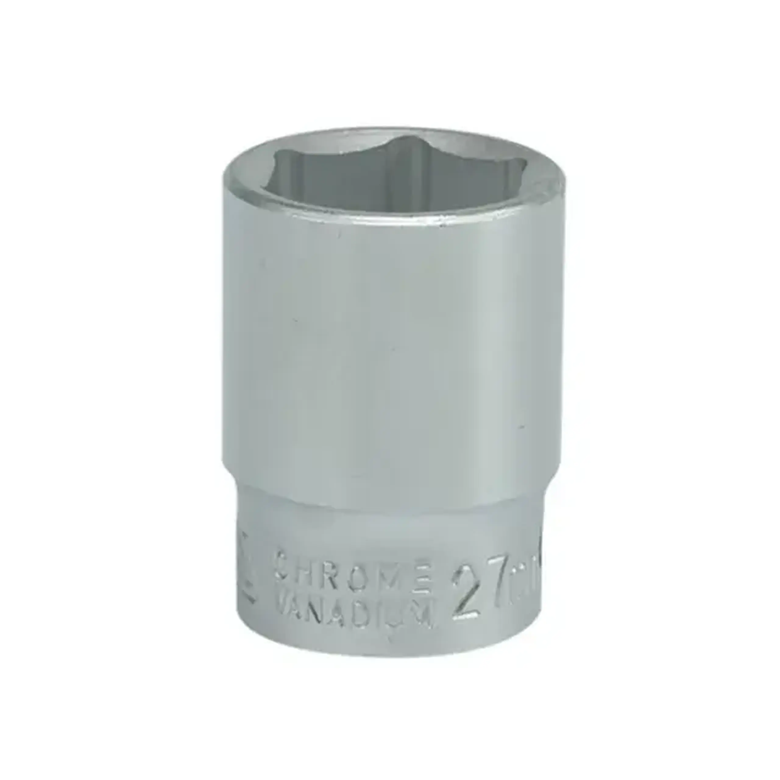 Cap tubular hexagonal 19 mm 3/4'' 50 mm Yato - Mărime cheie 27 mm