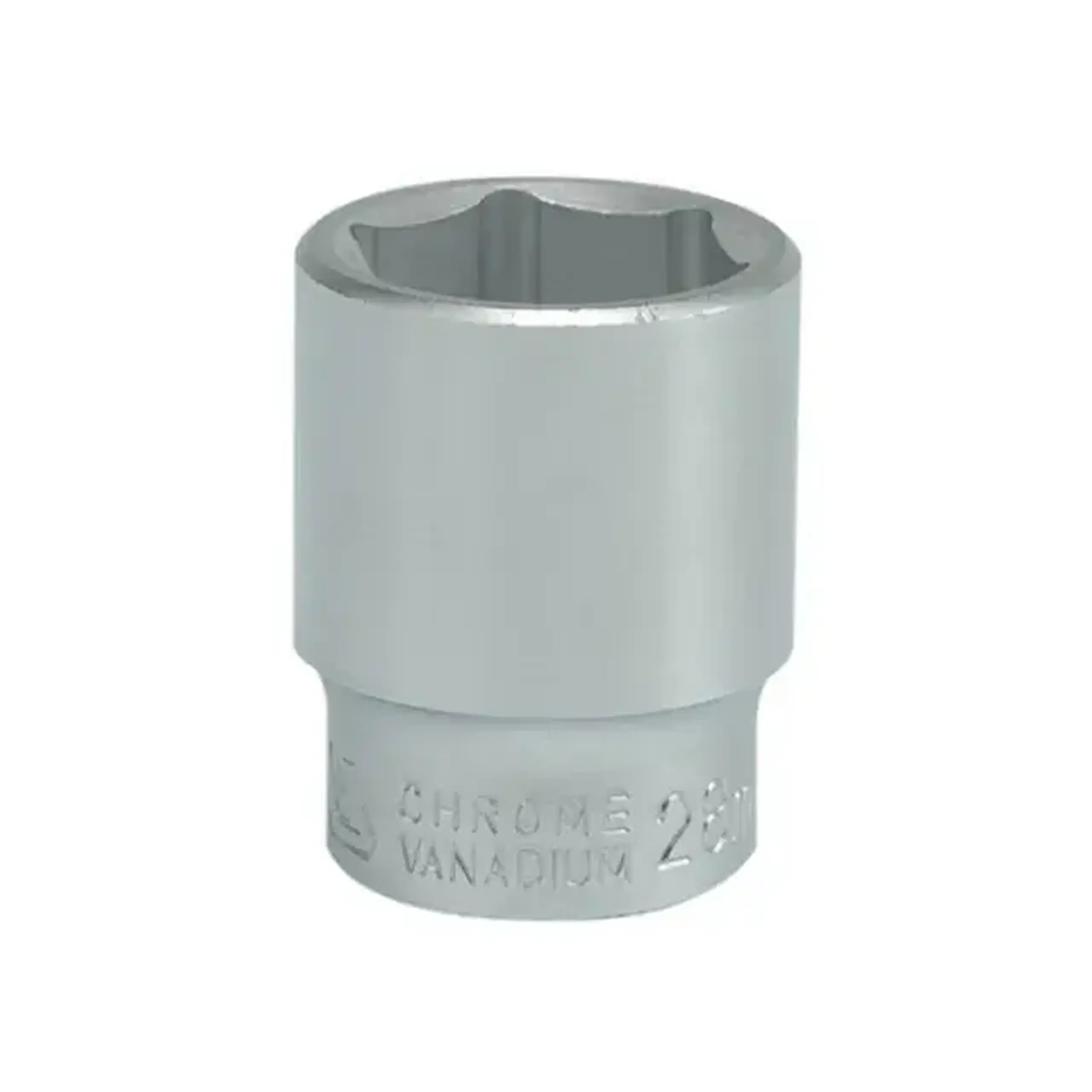 Cap tubular hexagonal 19 mm 3/4'' 50 mm Yato - Mărime cheie 28 mm