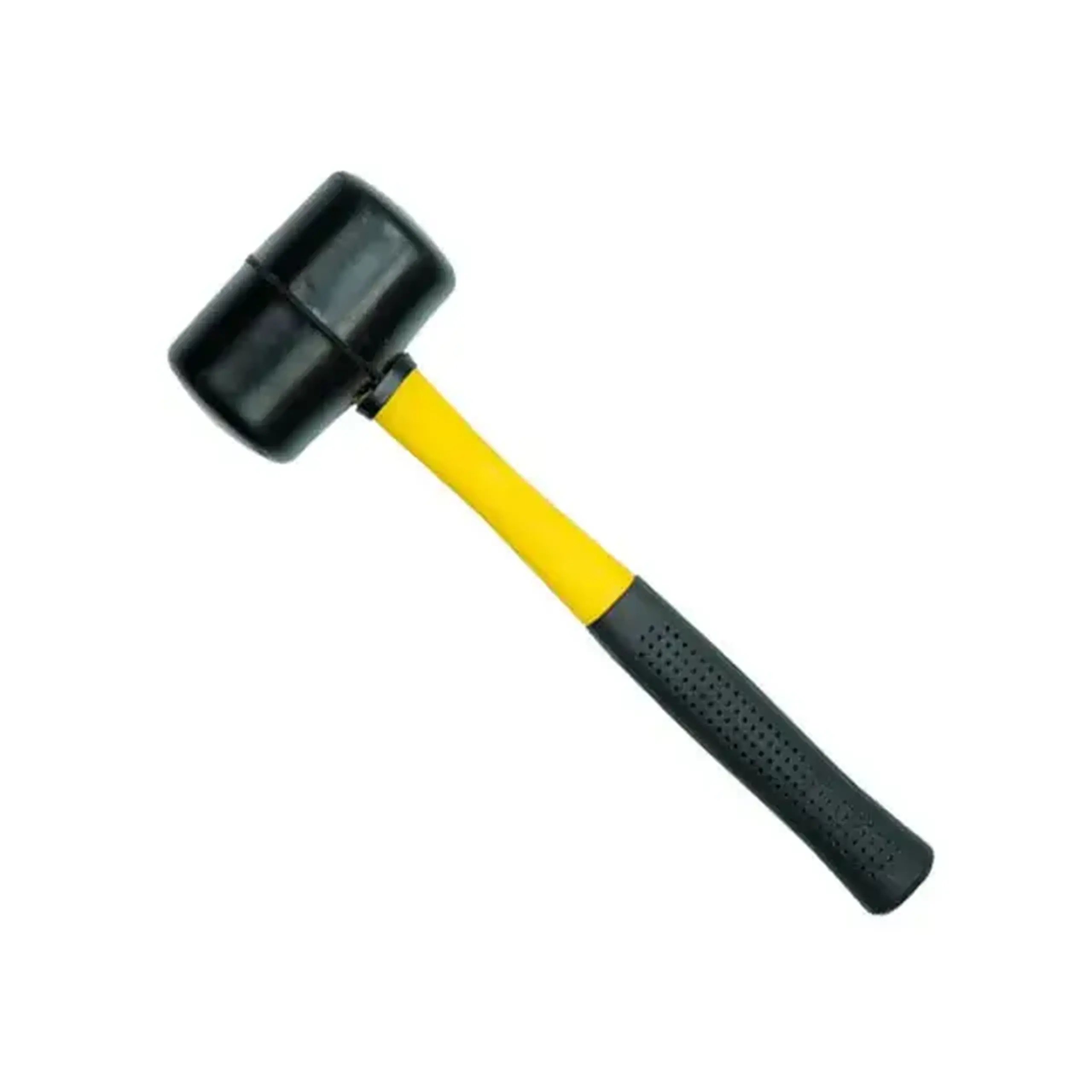 Ciocan de cauciuc cu mâner din fibră de sticlă 0.7 kg Vorel