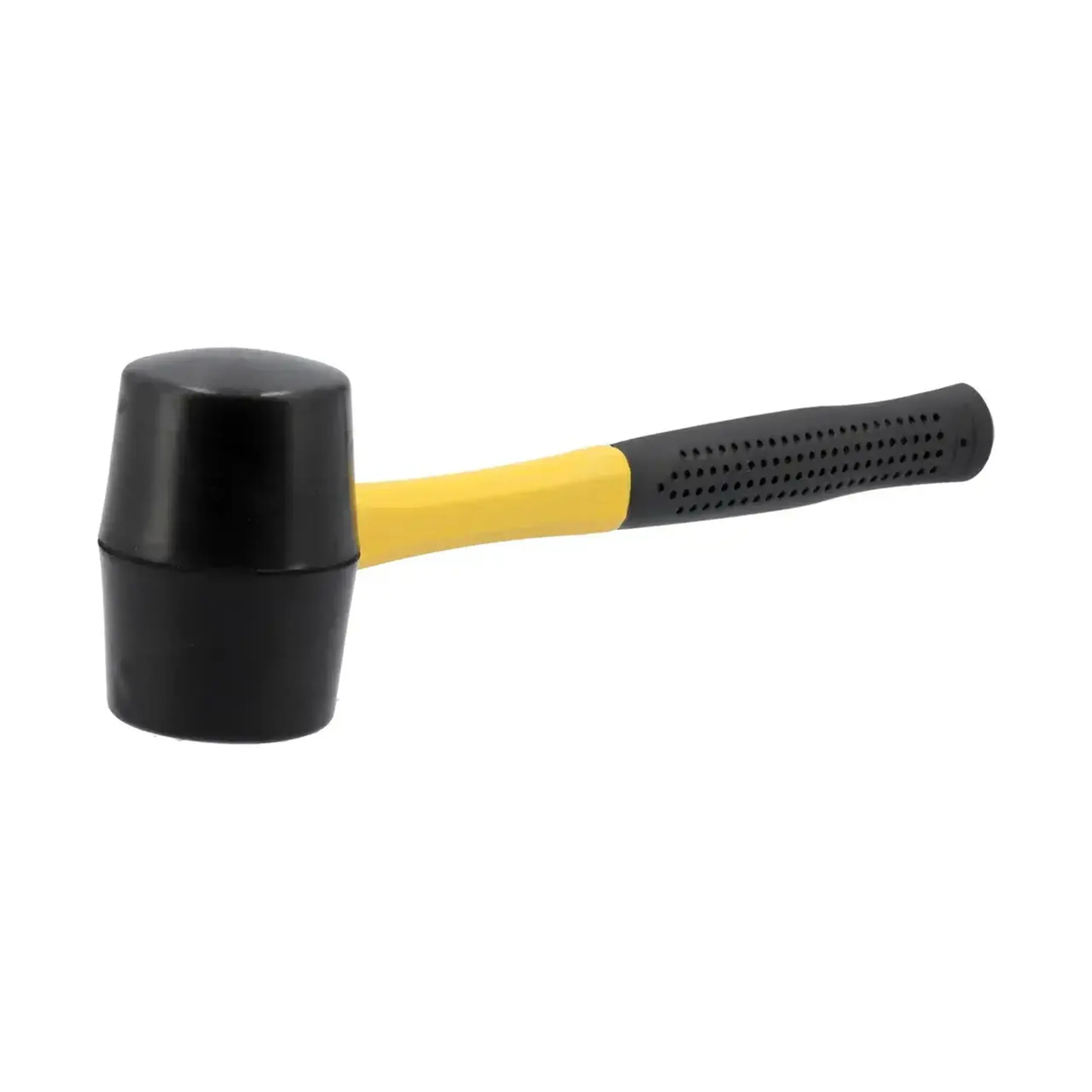 Ciocan de cauciuc cu mâner din fibră de sticlă 0.7 kg Vorel