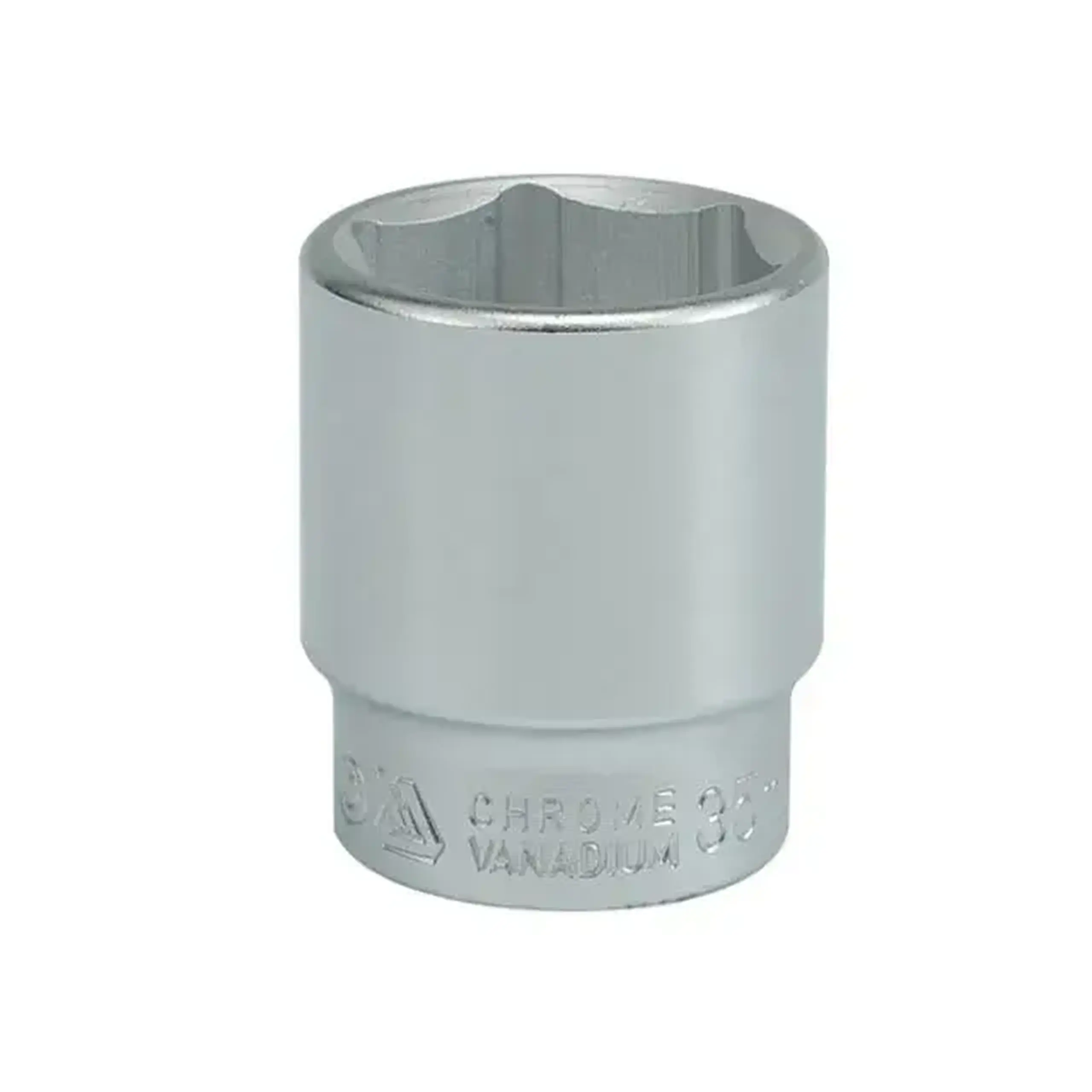 Cap tubular hexagonal 19 mm 3/4'' 50 mm Yato - Mărime cheie 35 mm
