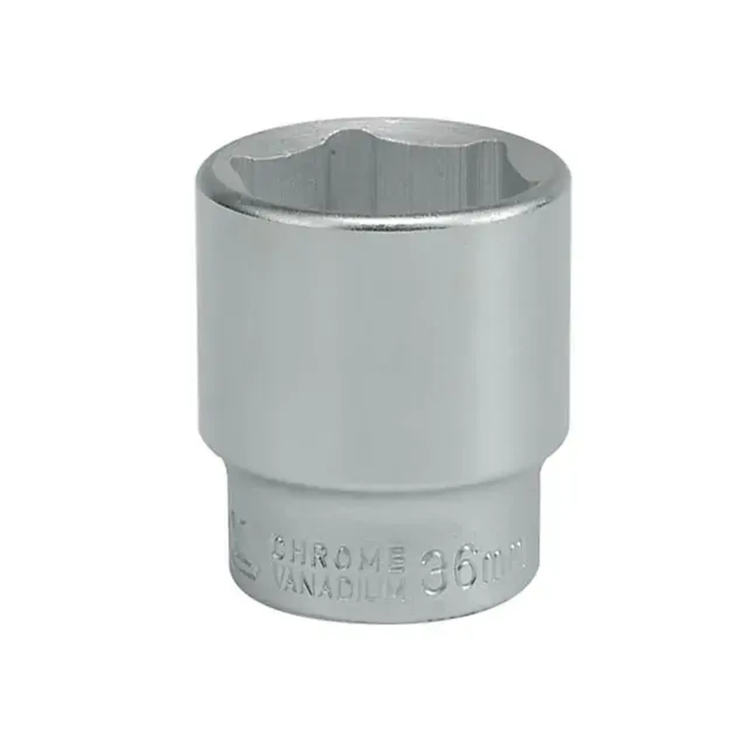 Cap tubular hexagonal 19 mm 3/4'' 50 mm Yato - Mărime cheie 36 mm