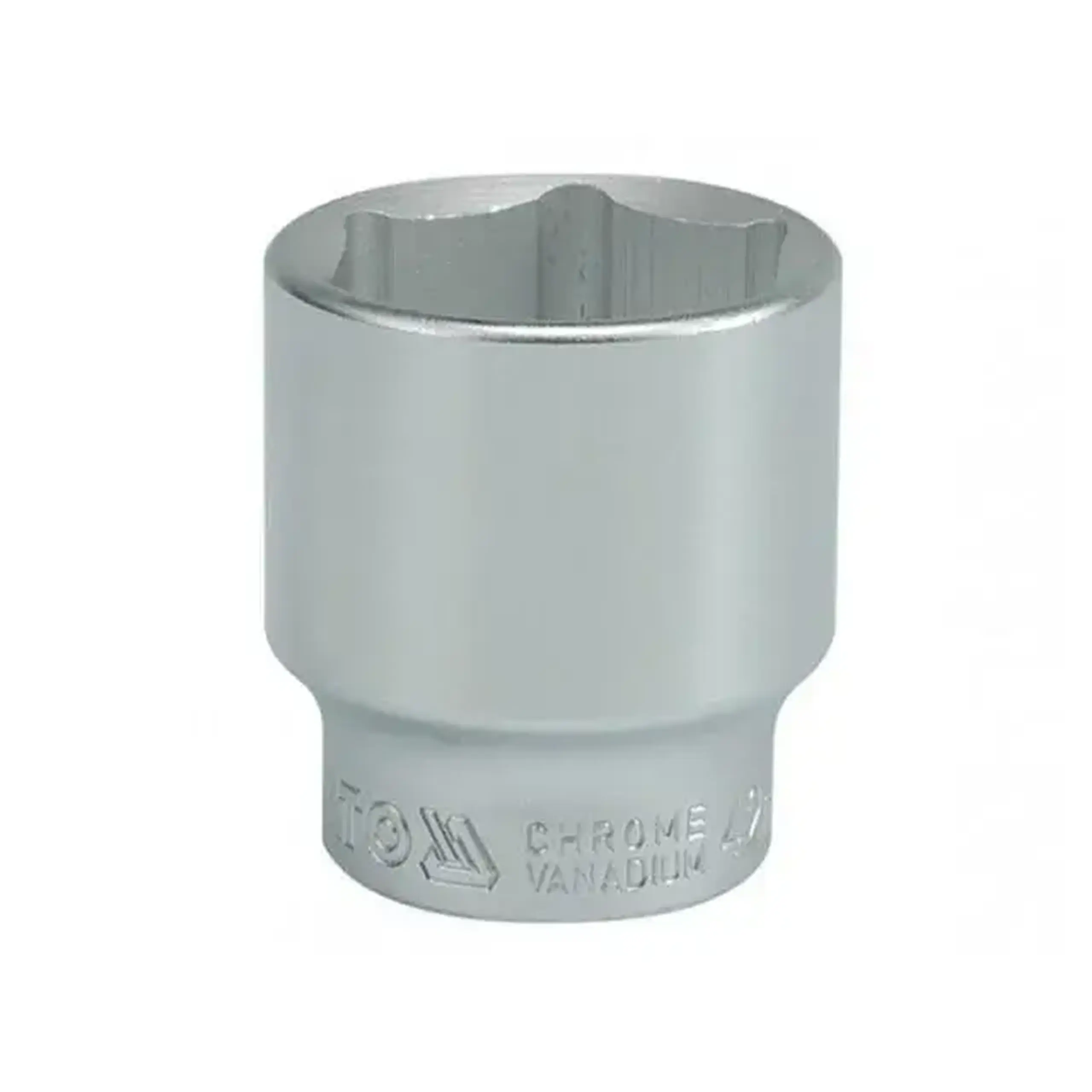 Cap tubular hexagonal 19 mm 3/4'' 50 mm Yato - Mărime cheie 42 mm