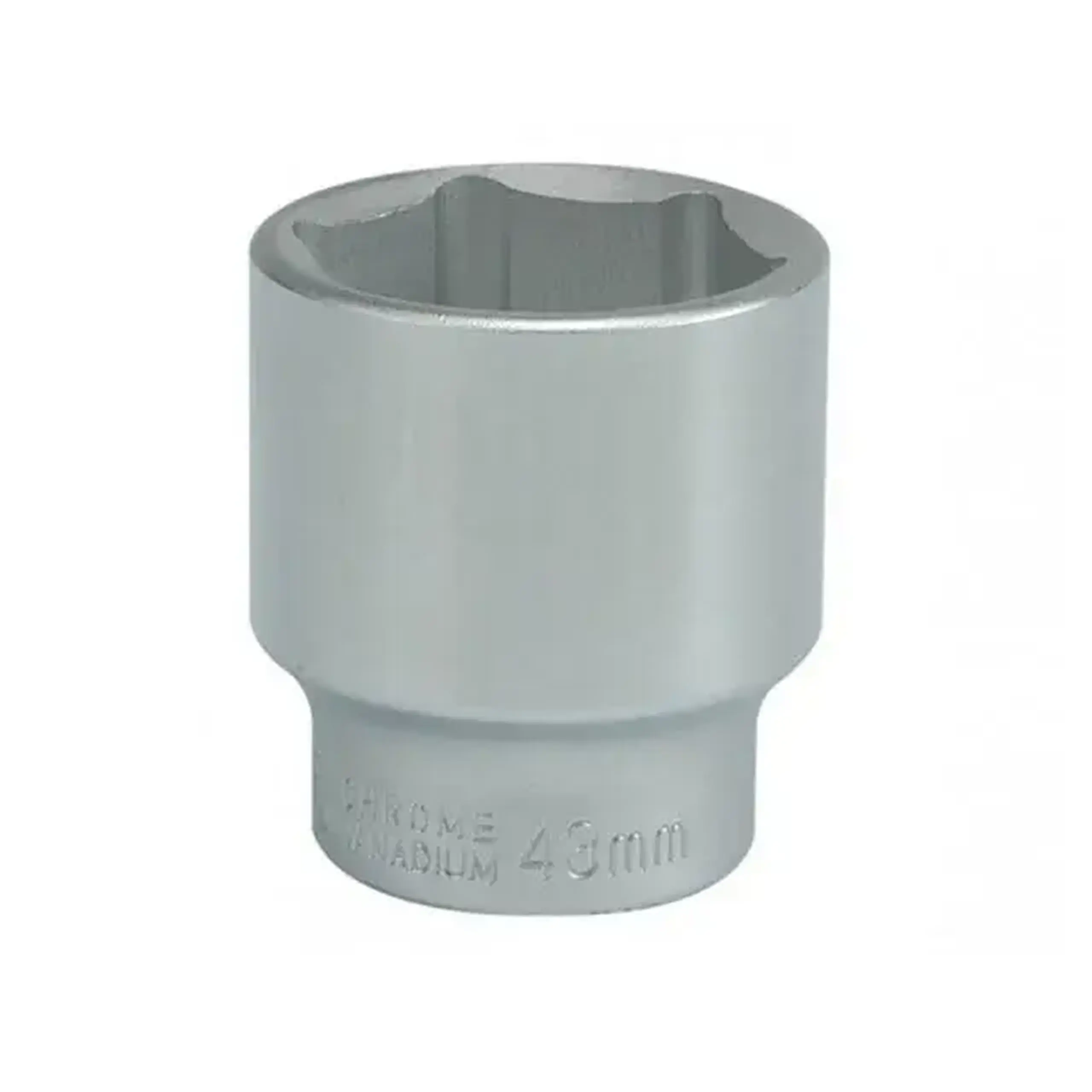 Cap tubular hexagonal 19 mm 3/4'' 50 mm Yato - Mărime cheie 43 mm