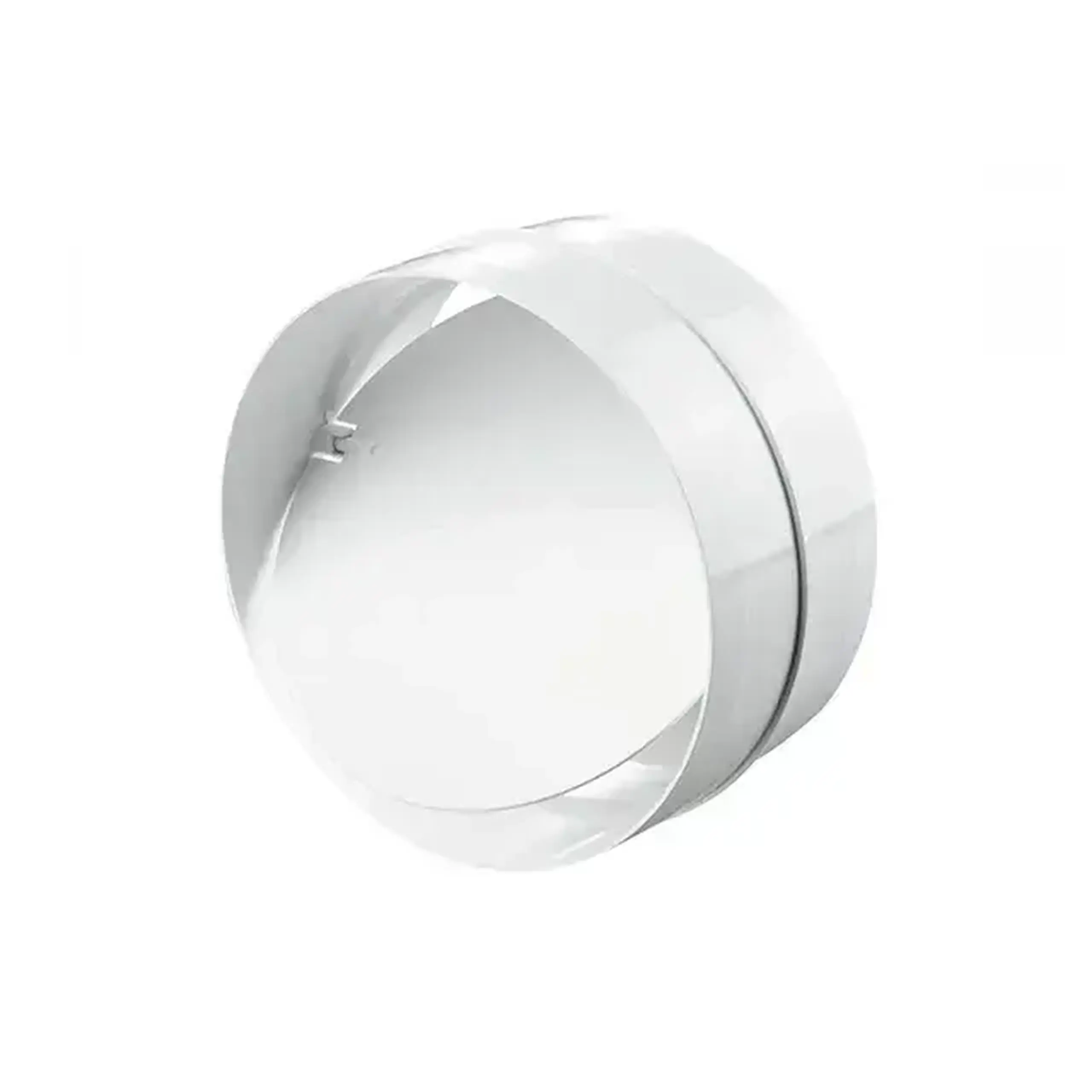 Conector cu supapa KO-150 150 mm plastic alb
