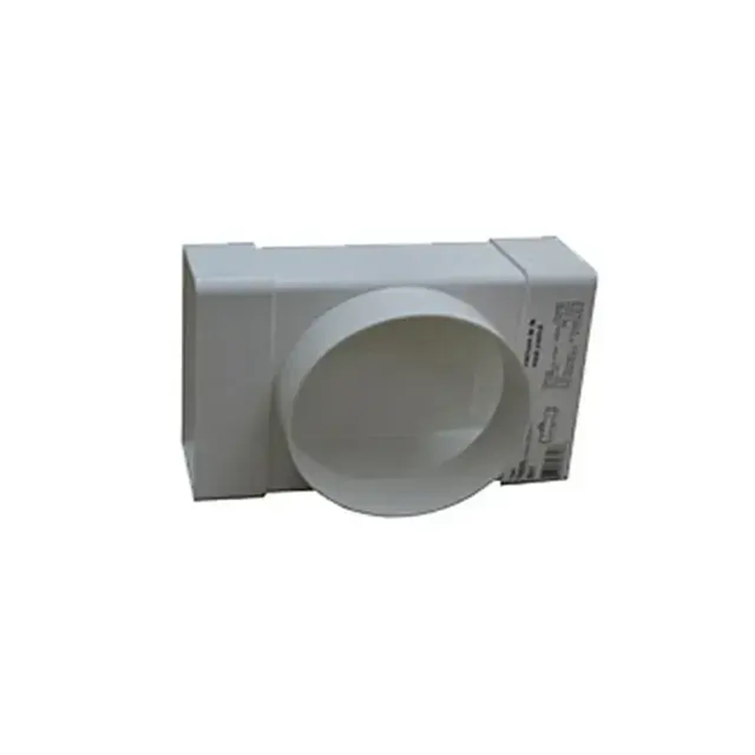 Conector plat 955 x 100 mm plastic alb