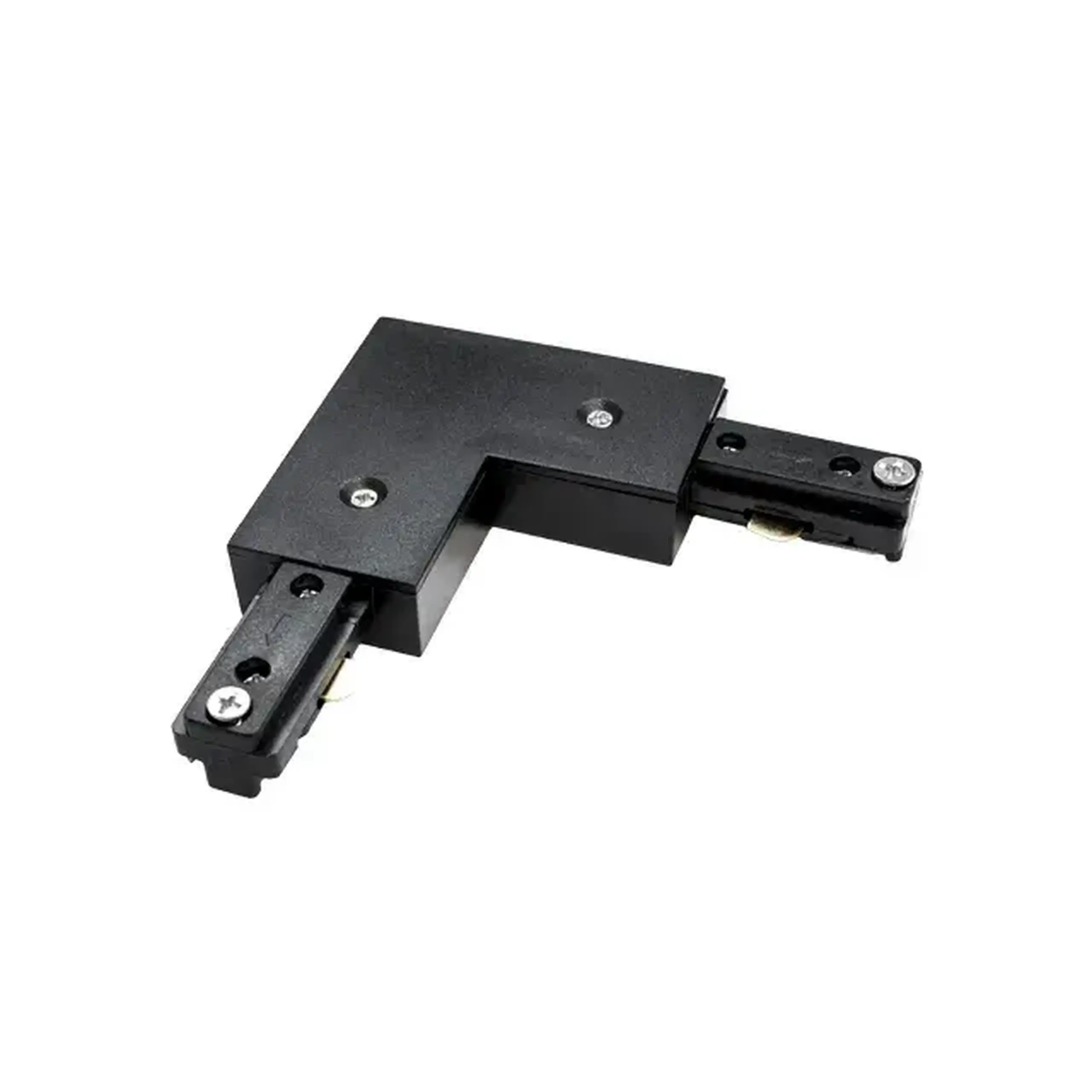 Conector pentru șină tip L Negru Elmos