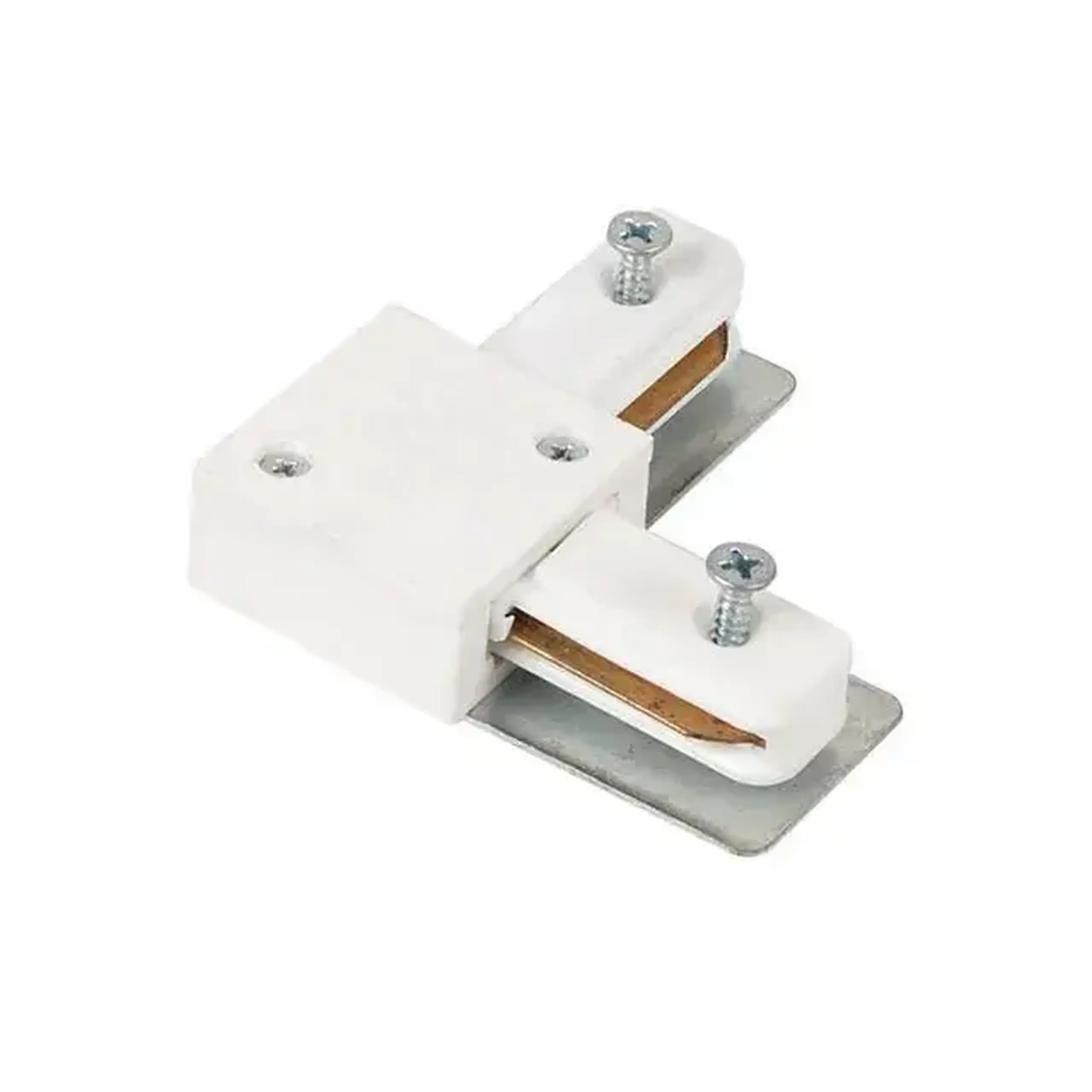 Conector pentru șină TRACKLIGHT 096 002 0002 16 A 250 V alb Horoz