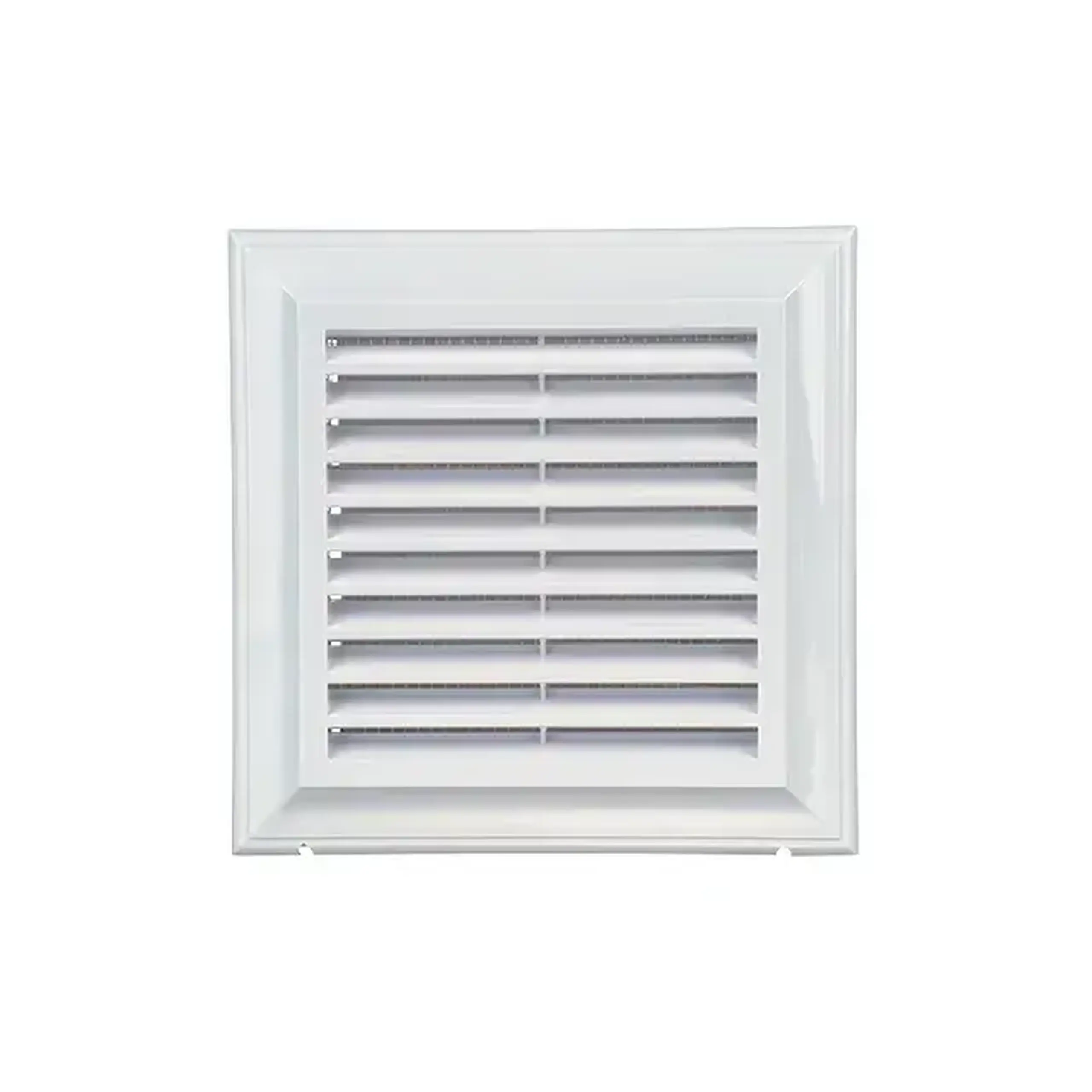 Grilaj de ventilare cu sită Ventika EL140 AK 140 x 140 x 100 mm plastic alb
