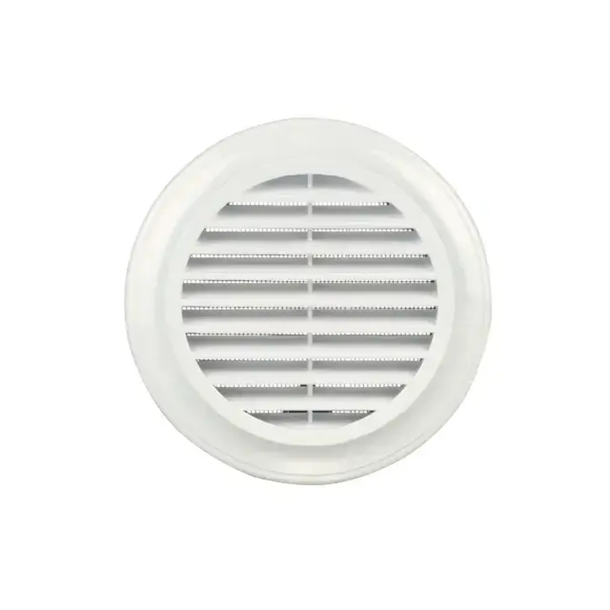 Grilaj de ventilare cu sită Ventika EL125 125 mm plastic alb