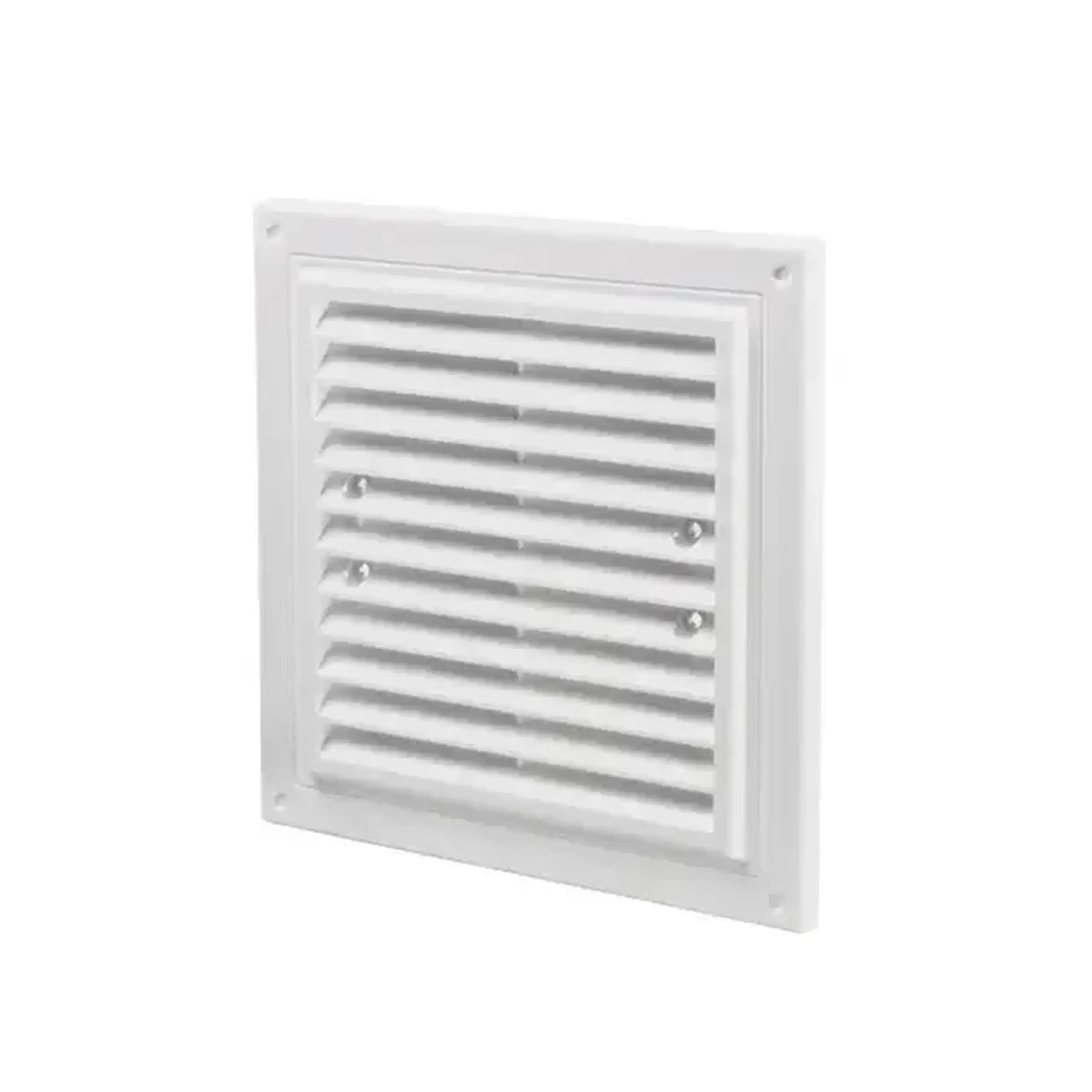 Grilaj de ventilare cu sită Vents MB-101 154 x 154 mm plastic alb - Dimensiuni (L x W x H x Ø) 350 x 350 mm