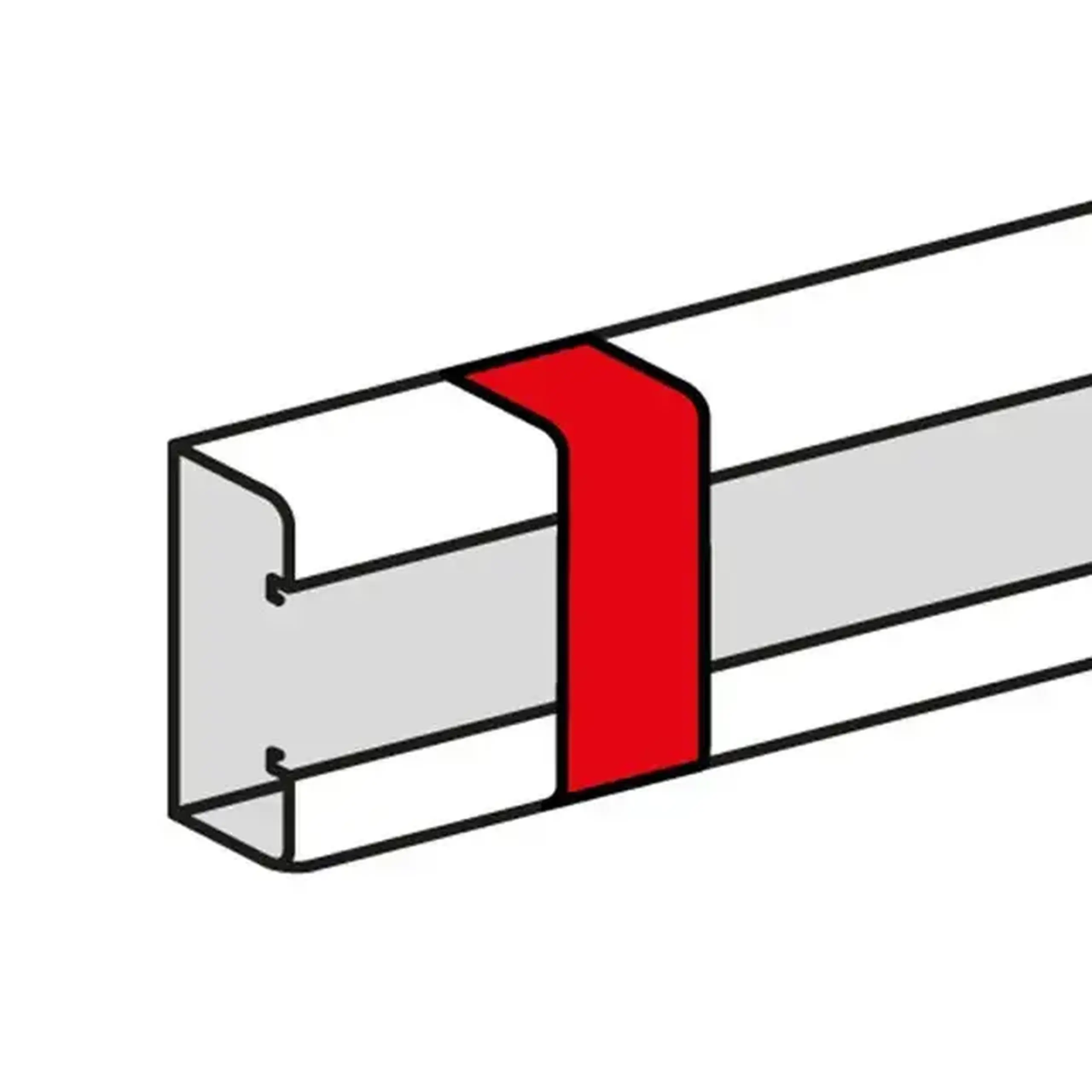 Îmbinare profile laterale LEGRAND 638026 85 x 50 mm plastic