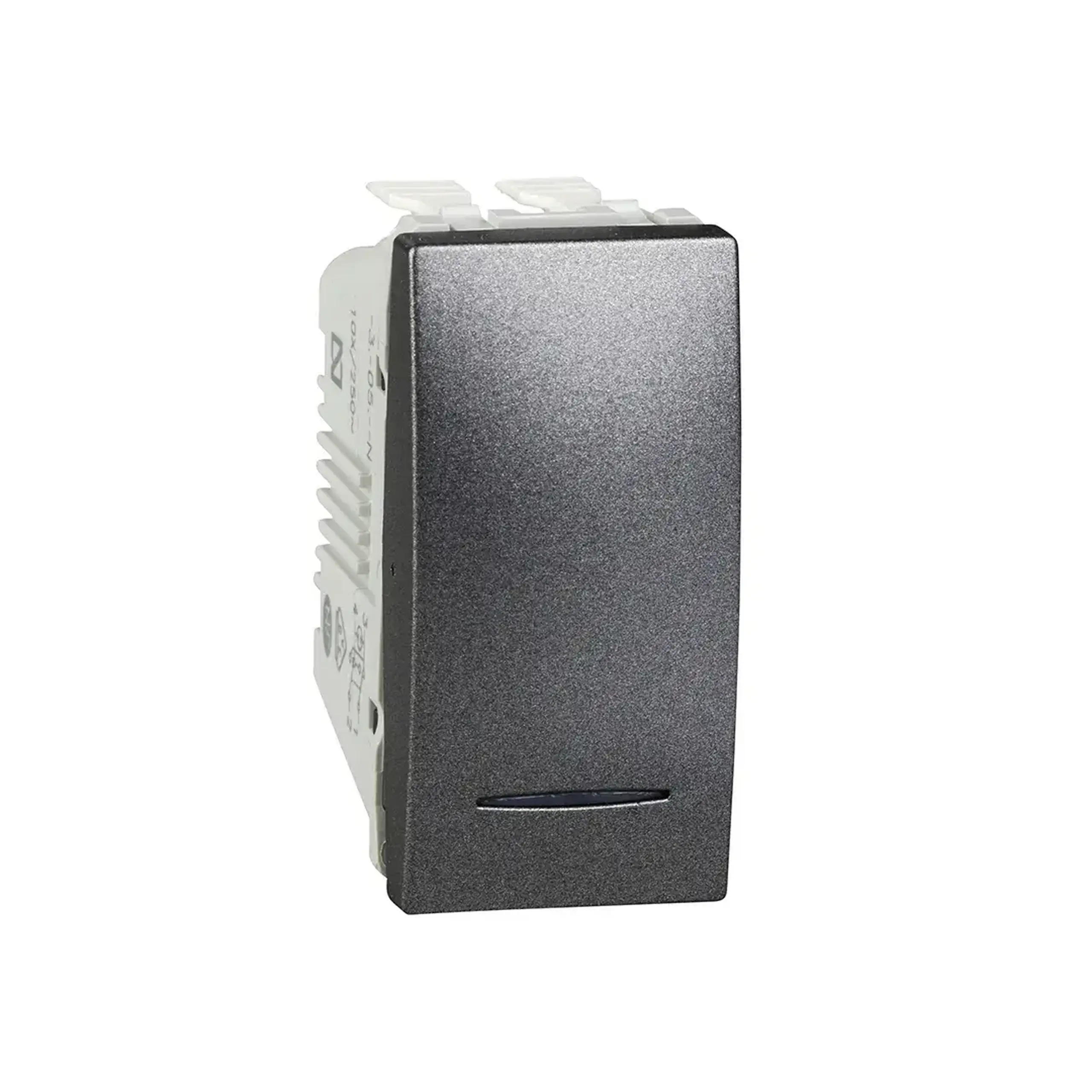 Întrerupător indicator luminos MGU3.105.12N UNICA 10 A 220 - 240 V grafit Schneider-Electric
