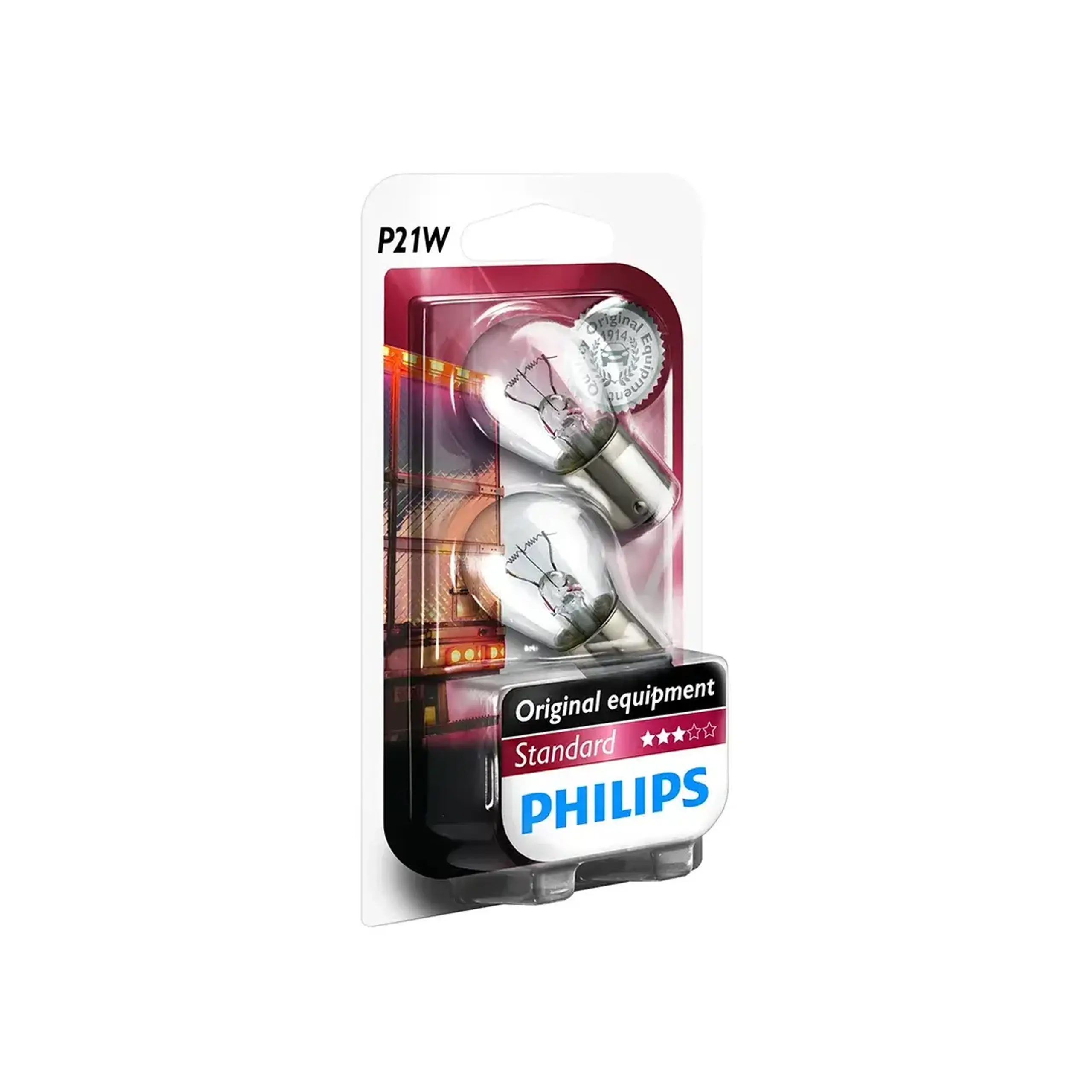Bec auto P21/5W 13499B2 5 W BAY15d 475 lm 3200 K 24 V Philips