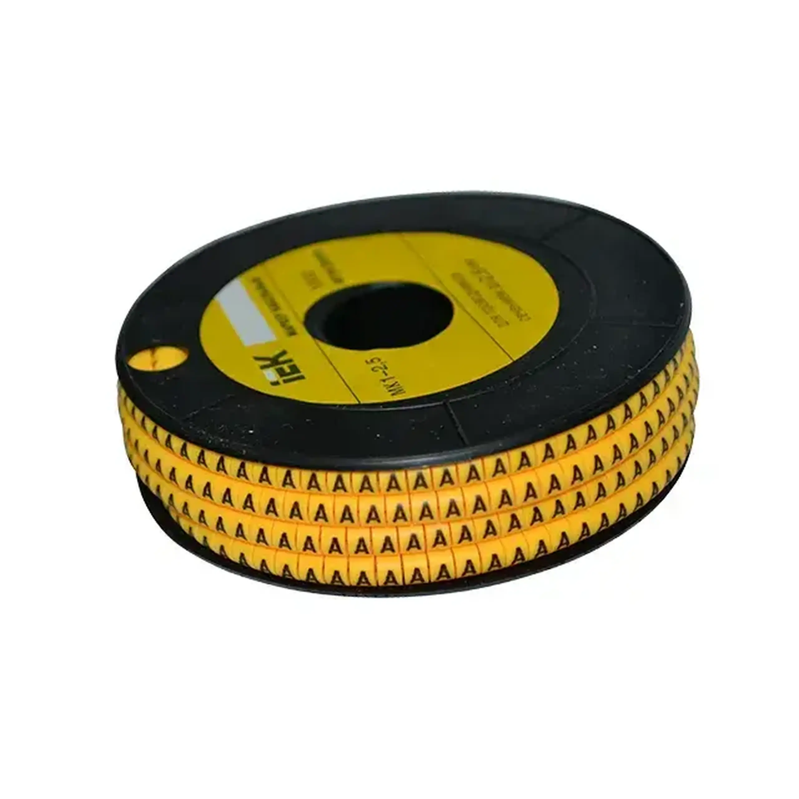 Marcator de cablu "A" IEK MK3 6 mm galben