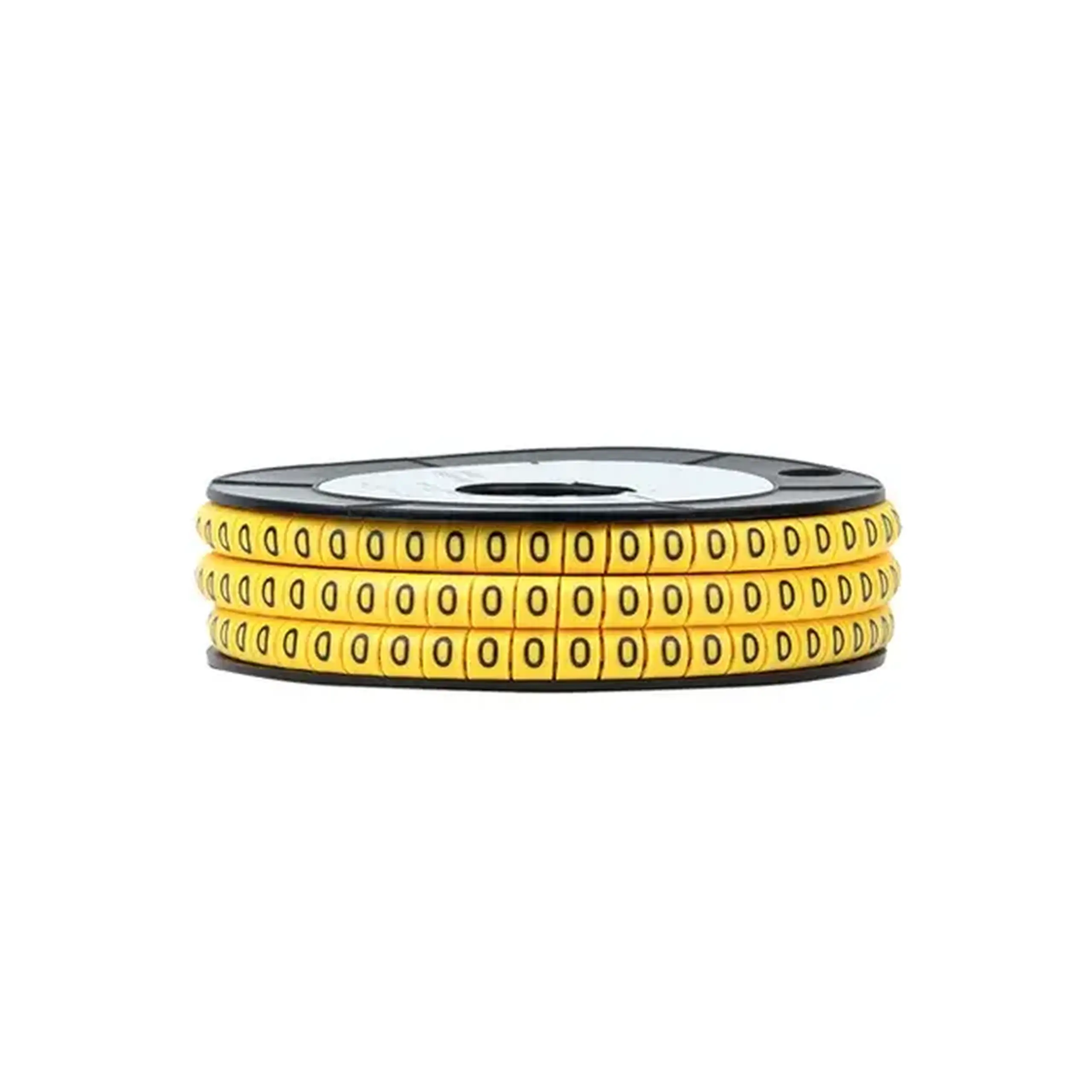 Marcator de cablu "0" IEK MK3 6 mm galben/Negru