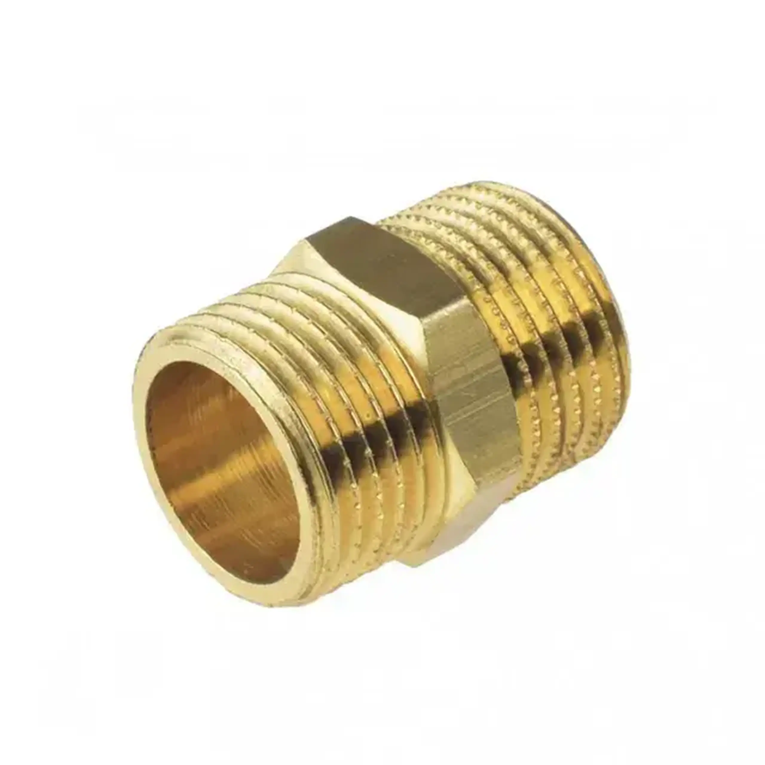 Niplu 3/4" 3/4'' m (tata)-M (tata) alamă Bugatti