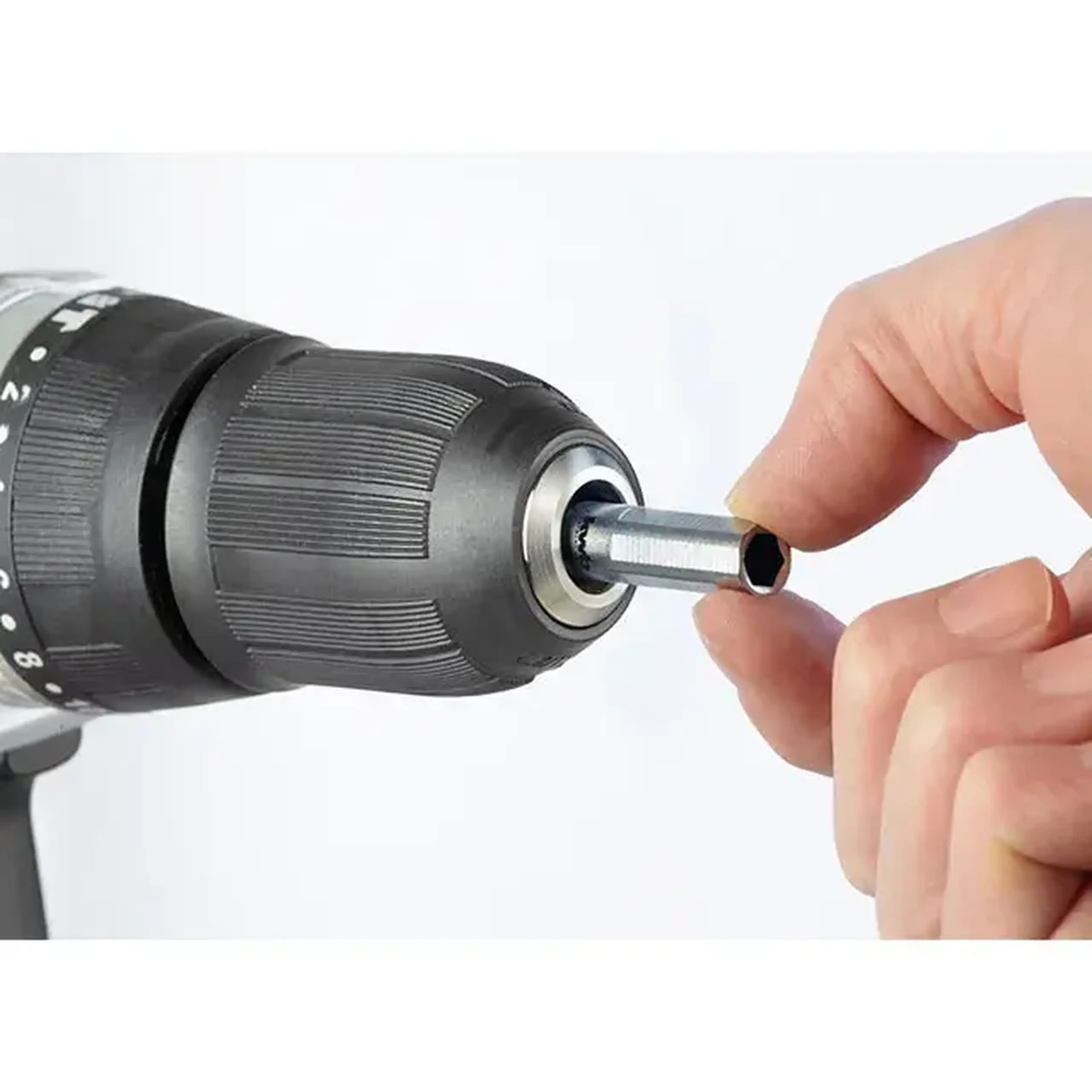Adaptor pentru biți hexagonal 1/4" 35 mm KWB - Lungime 35 mm