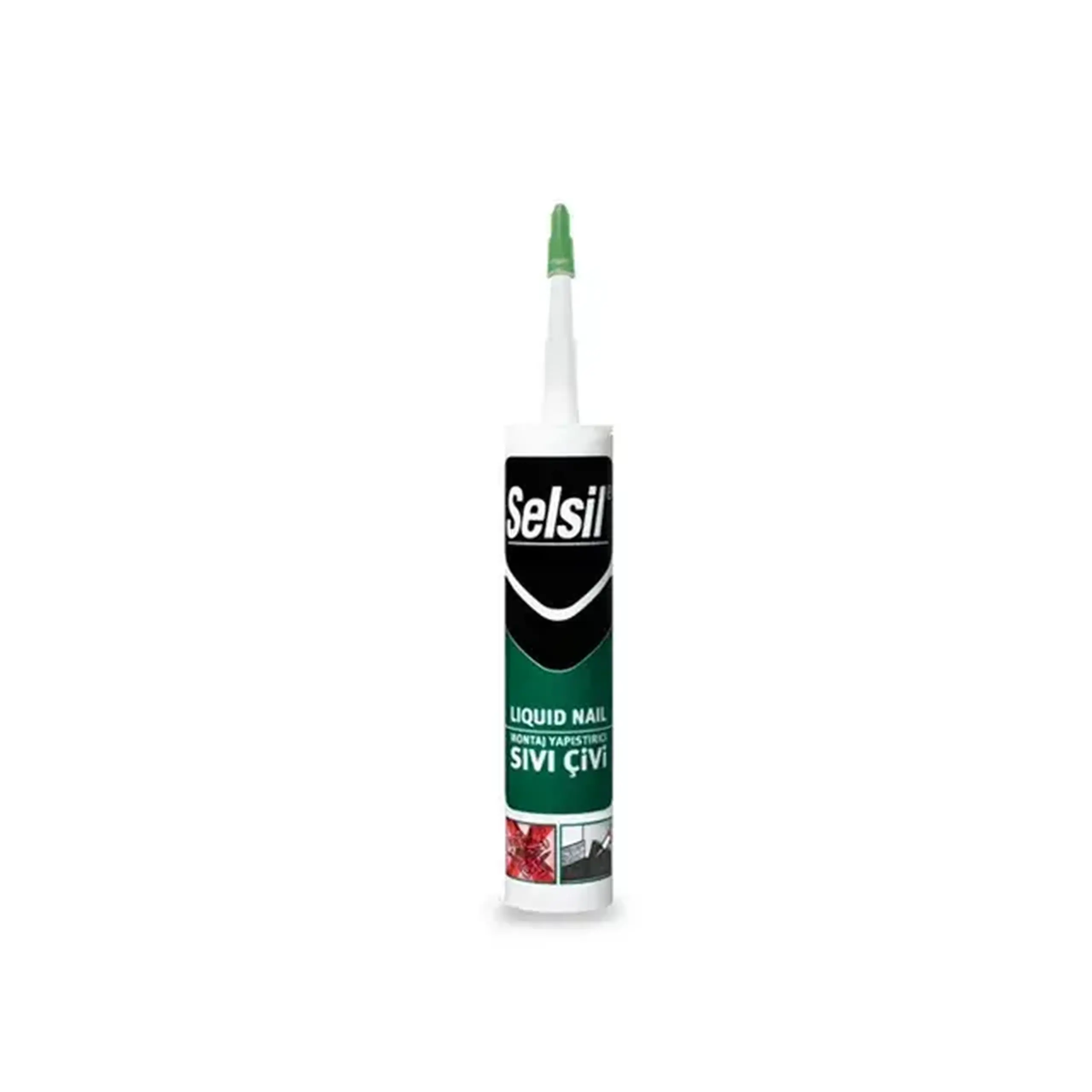 Adeziv de montare 300 ml Alb Selsil