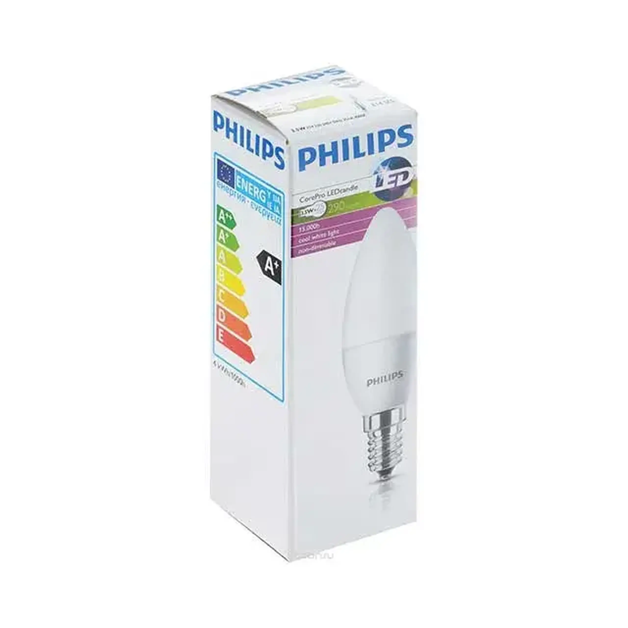 Bec led CorePro LED candle 3.5 W E14 4000 K 290 lm 220 - 240 V Philips