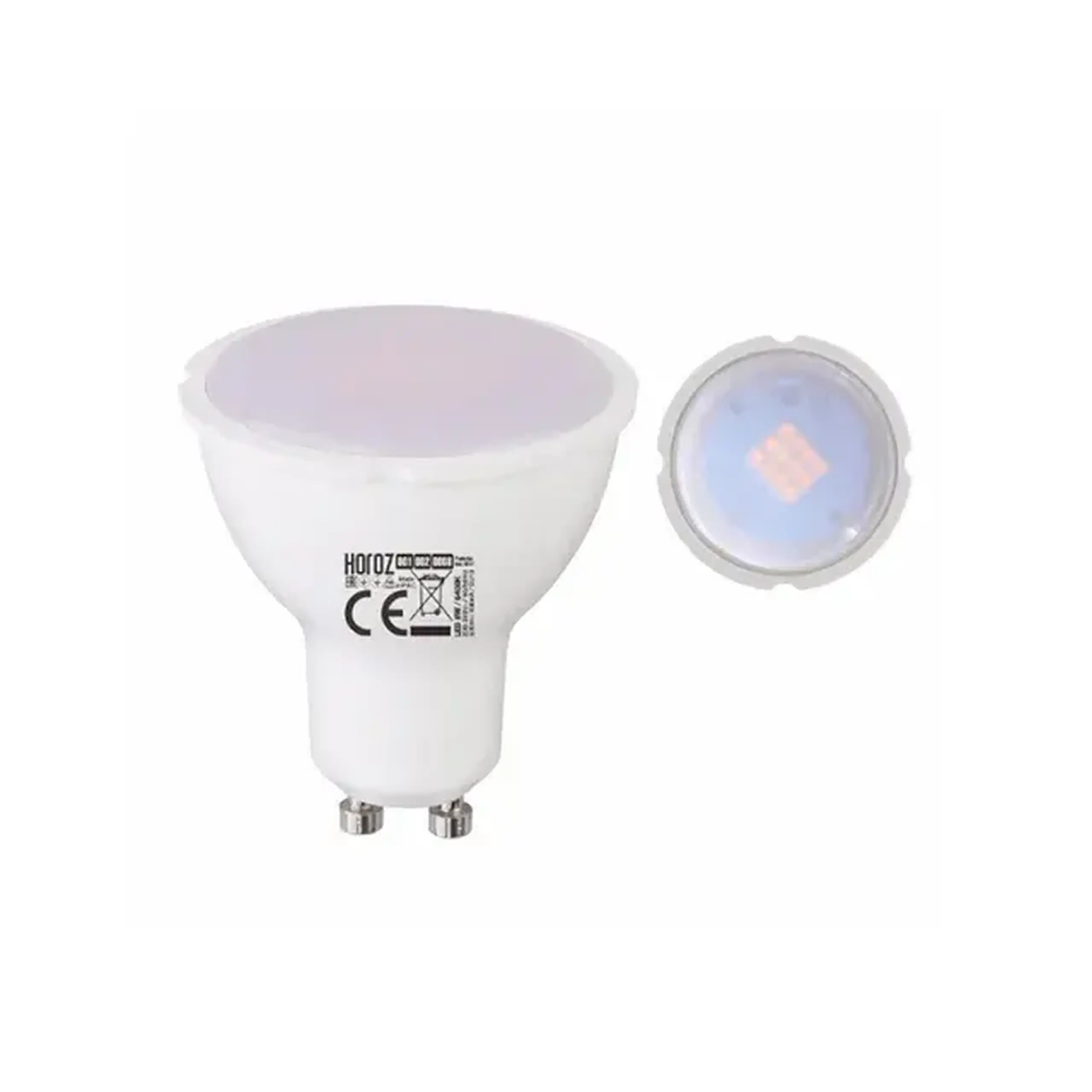 Bec LED Horoz PLUS-4 4 W GU10 4200 K 250 lm 220 - 240 V - 3000 K (K) 800 lm (lm)